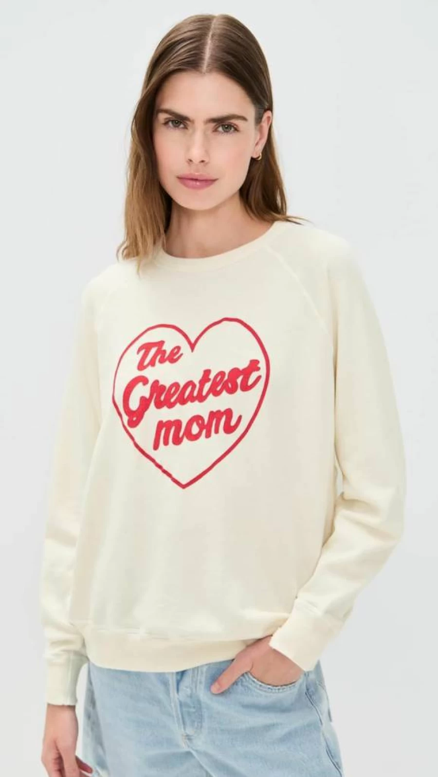 The Great Women's College Sweatshirt - Graphic Mom Design