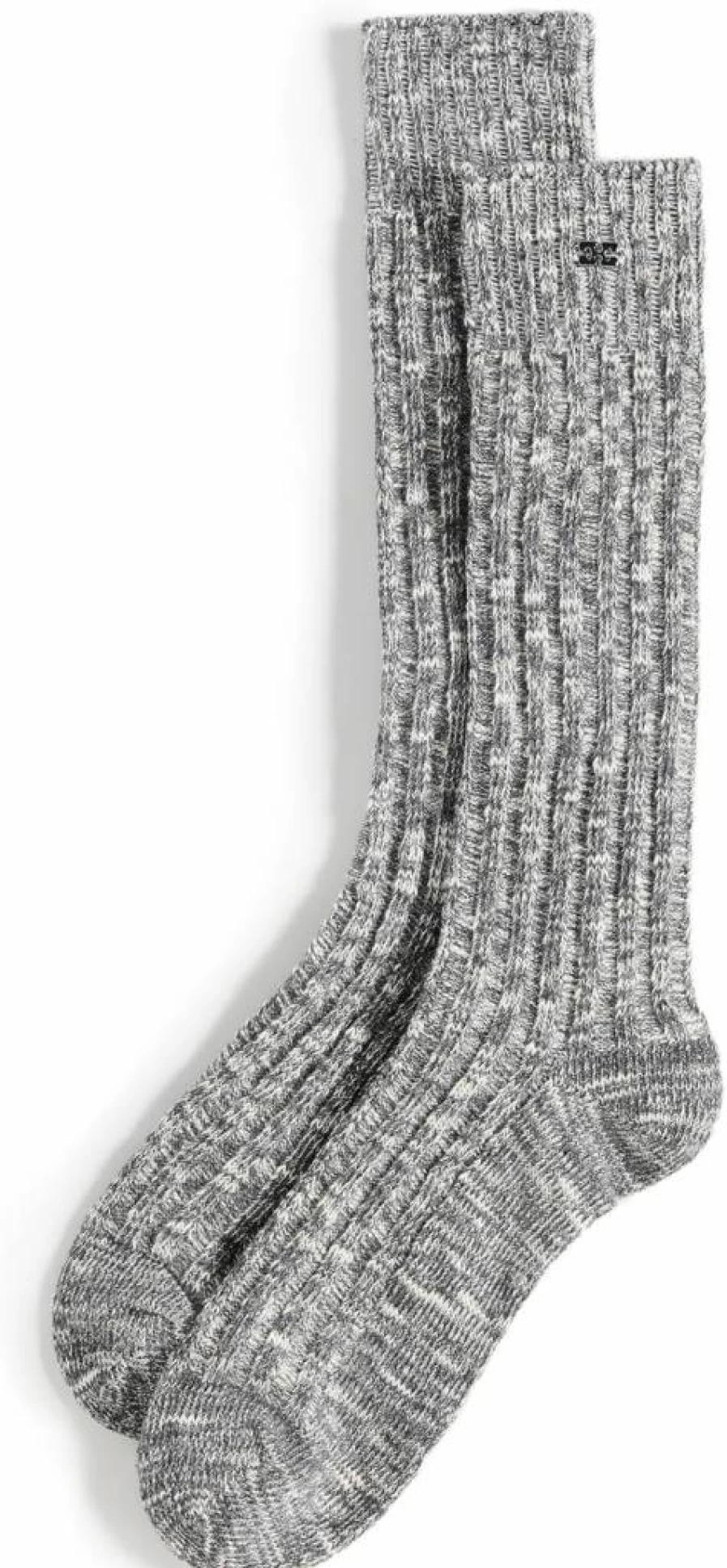 Ganni Women's Chunky Cotton Socks - Soft Comfortable Casual Crew Socks for Women