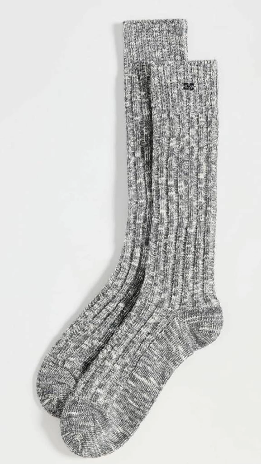 Ganni Women's Chunky Cotton Socks - Soft Comfortable Casual Crew Socks for Women