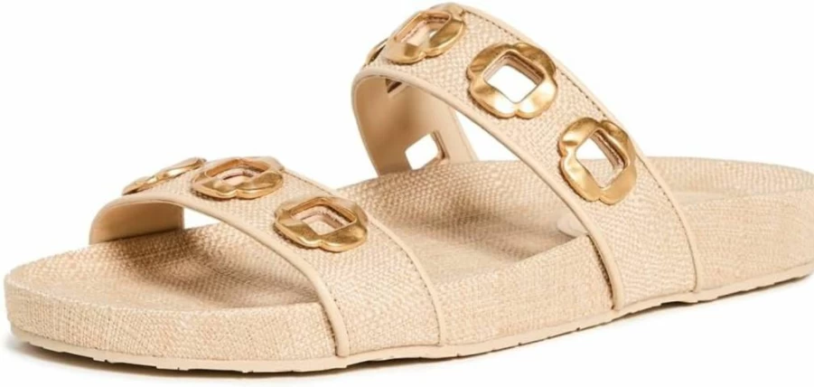 Larroude Women's Milan Piccolo Velvet Slide Sandals - Luxe Comfort Slip-On Loafers