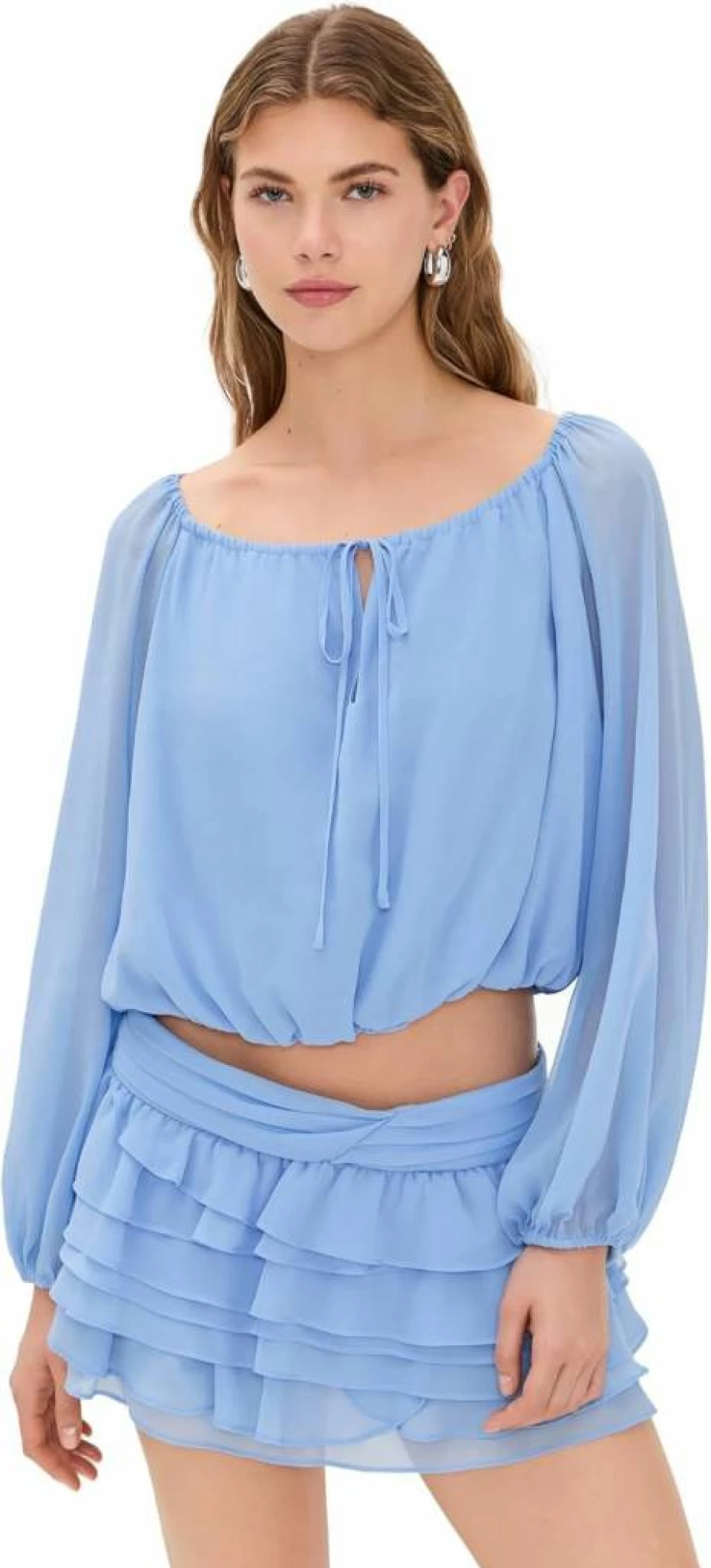 Amanda Uprichard Women's Dallas Blouse - Stylish Feminine Tops for Casual & Evening Wear