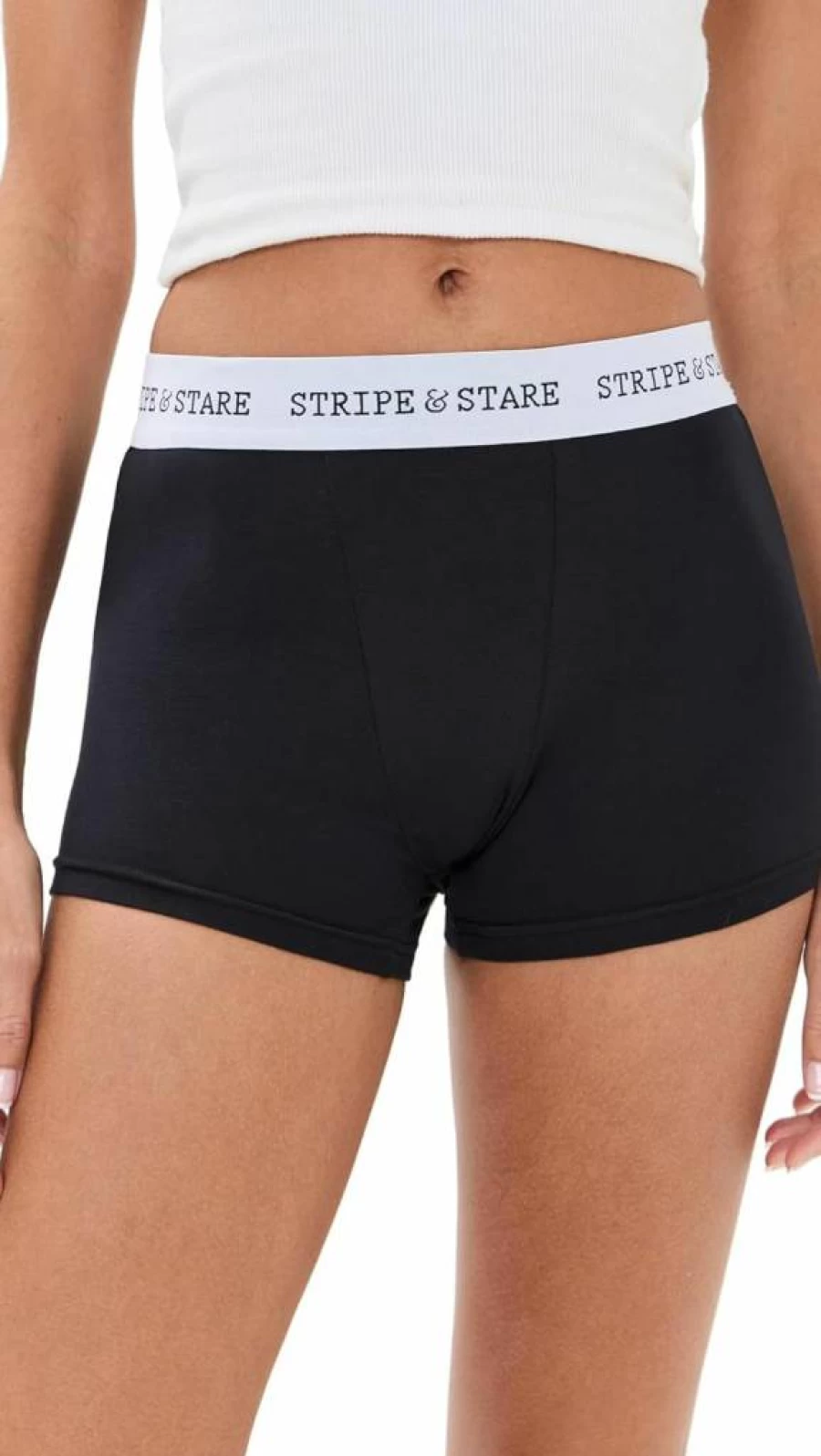 Stripe & Stare Women's Cotton Boxer Shorts - Soft & Breathable Underwear