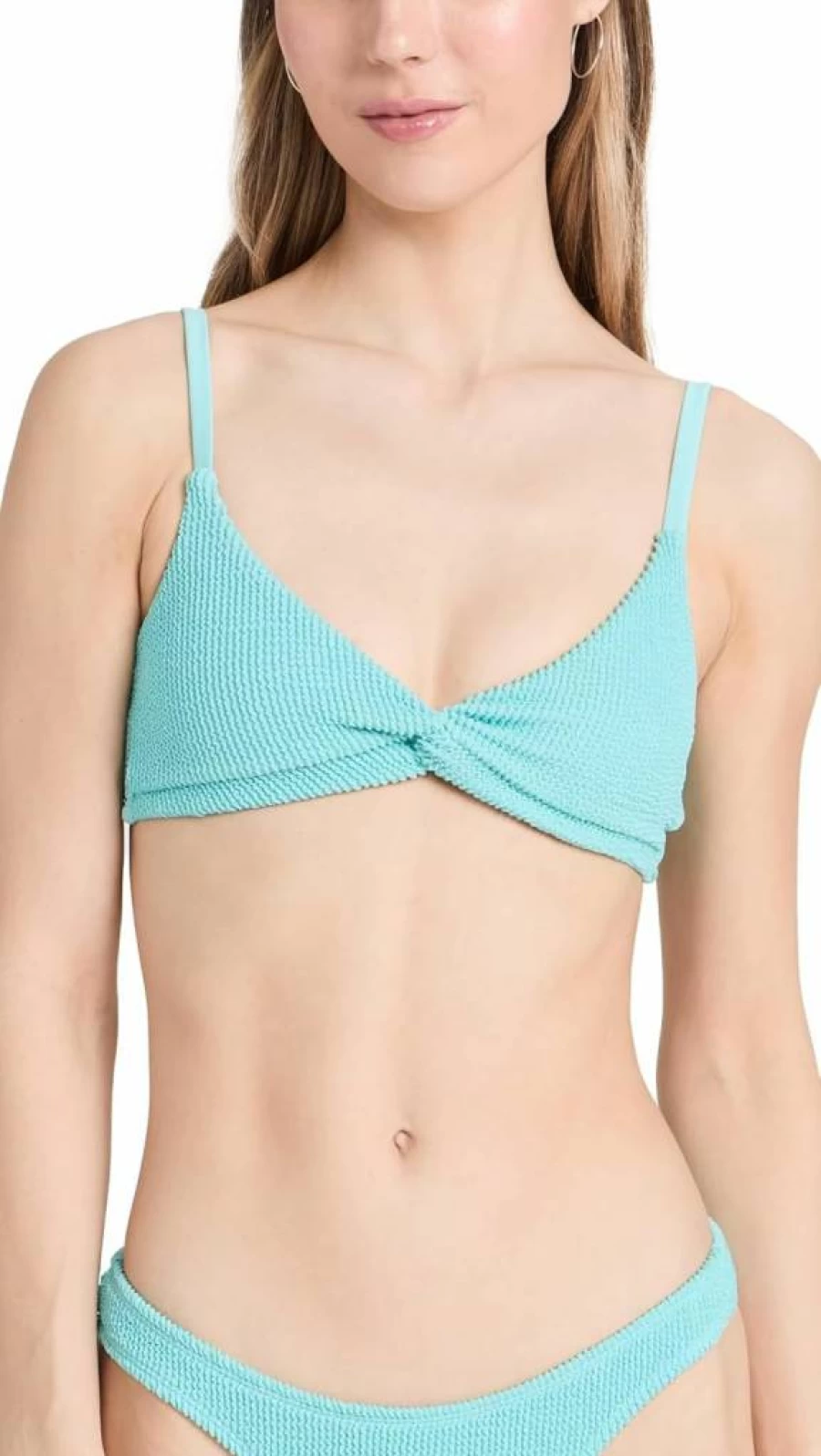 Good American Women's Always Fits Twist Top | Stretch Fit Comfort & Style