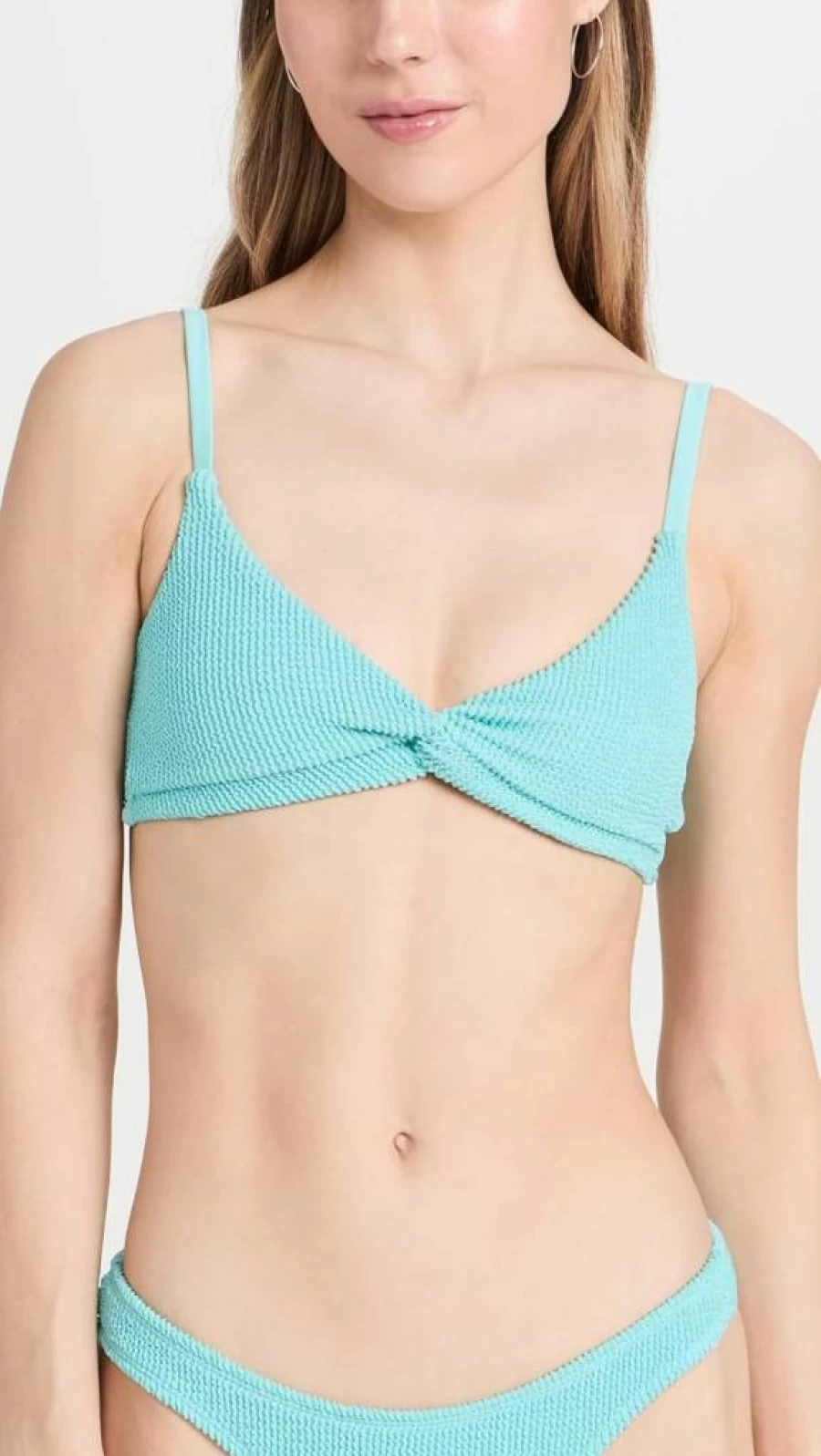Good American Women's Always Fits Twist Top | Stretch Fit Comfort & Style