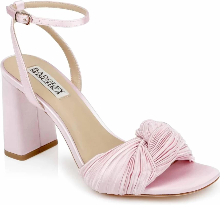 Badgley Mischka Women's Dafne Heel Sandals - Elegant High Heel Dress Sandals for Women