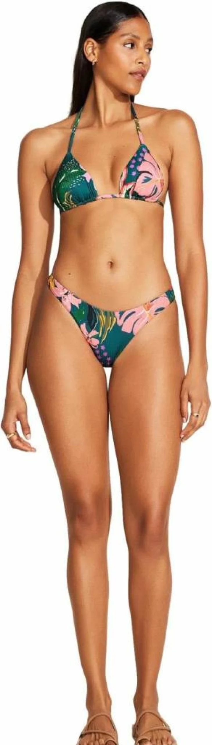 Vitamin A Gia Triangle Bikini Top - Women's High-Quality Swimwear Separate Bathing Suit