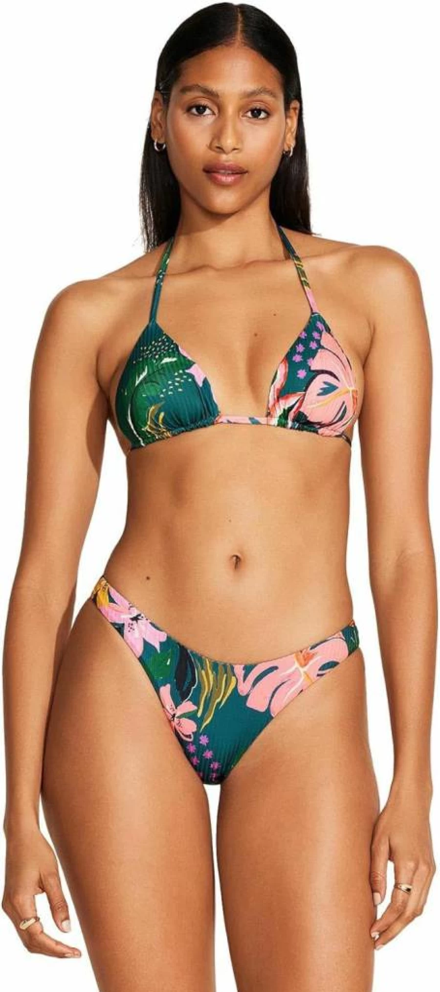Vitamin A Gia Triangle Bikini Top - Women's High-Quality Swimwear Separate Bathing Suit