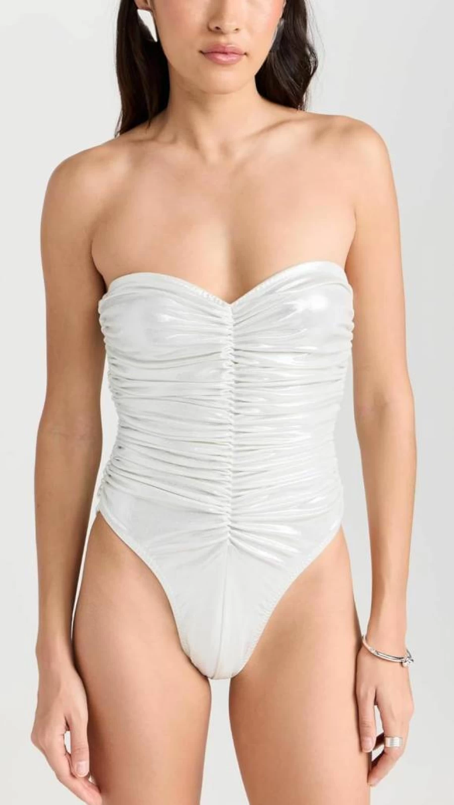 Norma Kamali Women's Slinky Marissa One Piece Swimsuit | Stylish One-Piece Bathing Suit