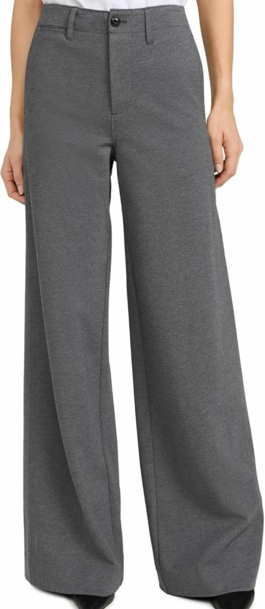 Rag & Bone Women's Sofie Ponte Pant - Stretchy High-Waisted Slim Fit Ankle Pants for Comfort & Style