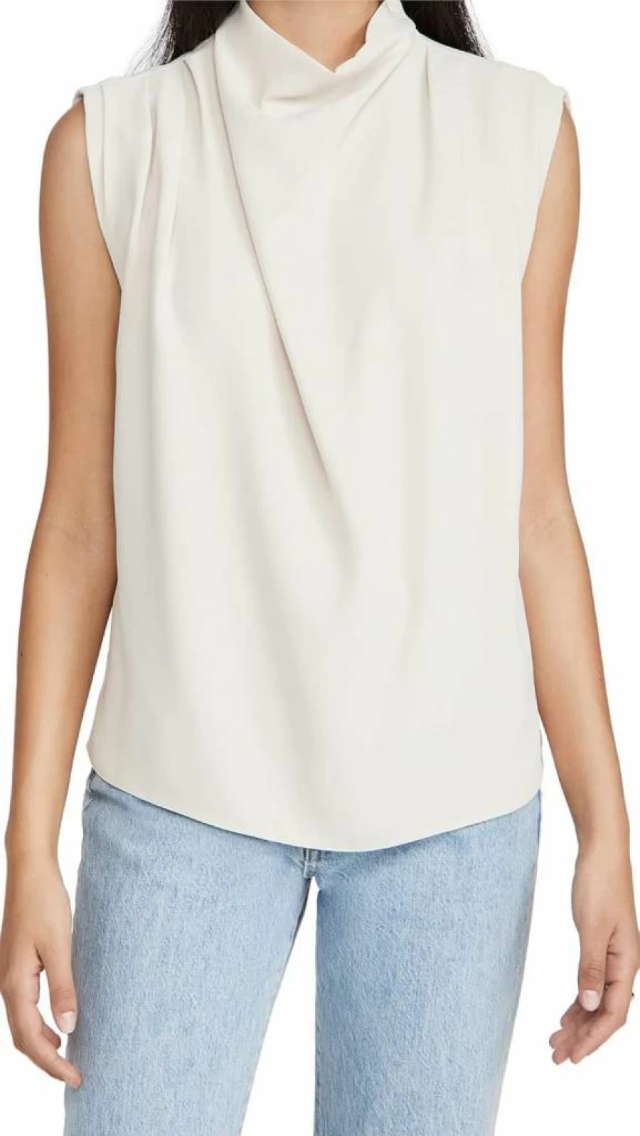 Amanda Uprichard Women's Fabienne Sleeveless Blouse - Stylish Casual Top for Women