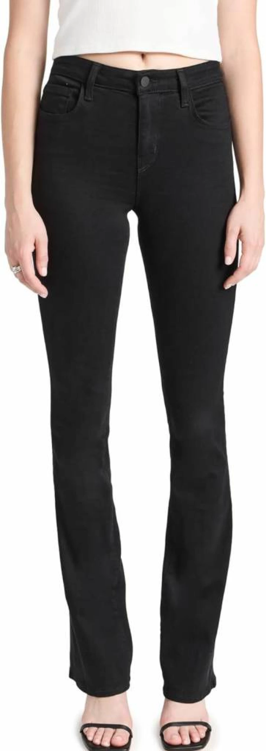 L'AGENCE Women's Selma Slim Bootcut Jeans - Stylish High-Rise Denim Pants for Women