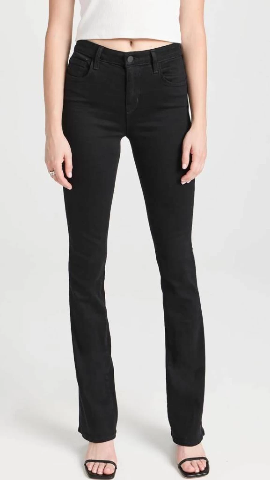 L'AGENCE Women's Selma Slim Bootcut Jeans - Stylish High-Rise Denim Pants for Women