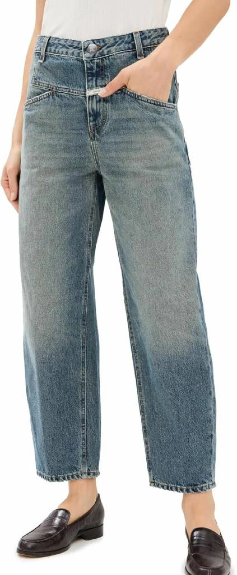 Closed Women's Stover-X High-Rise Slim Fit Stretch Jeans