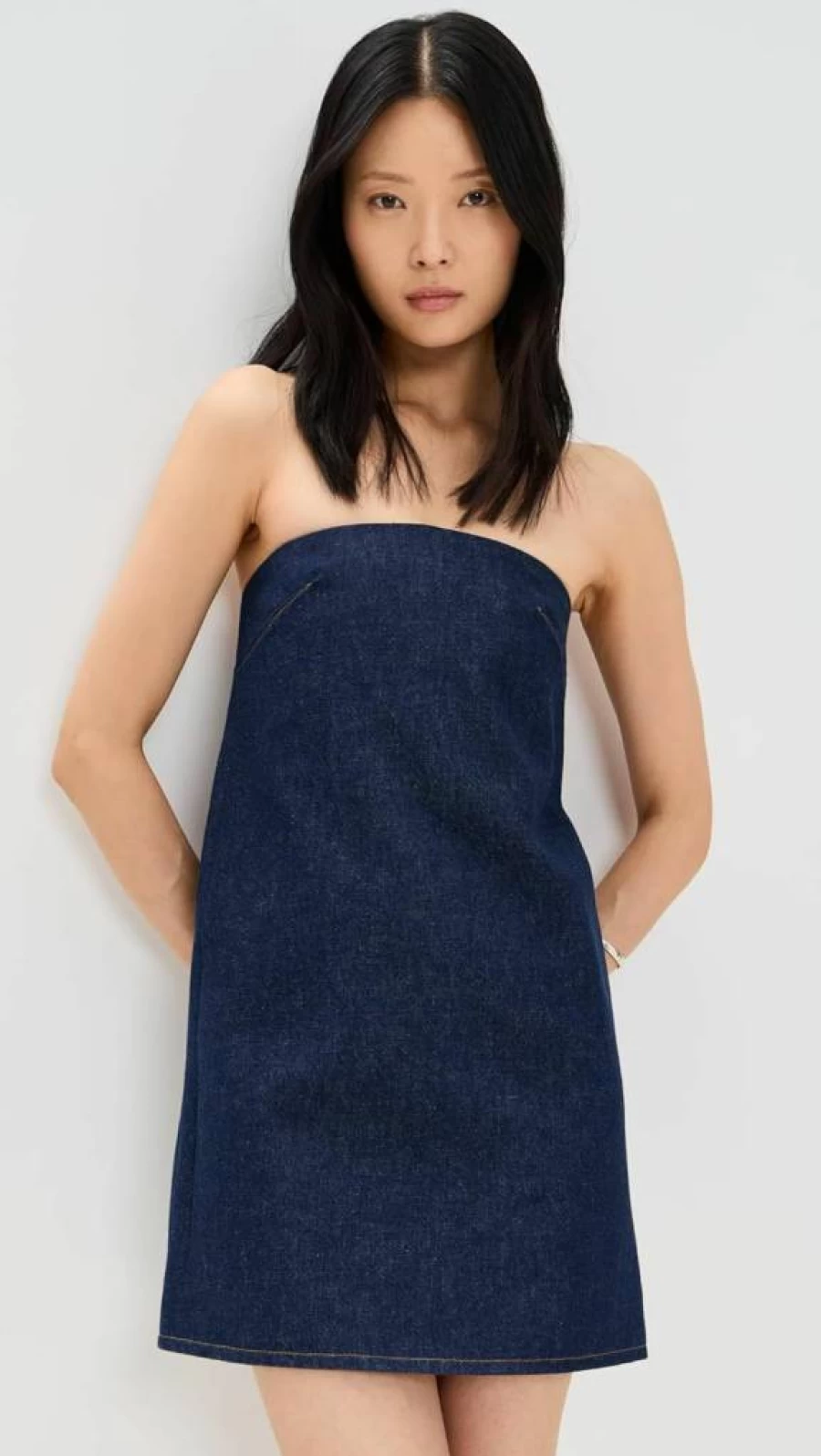FRAME Women's Strapless Mini Dress - Chic Summer Style