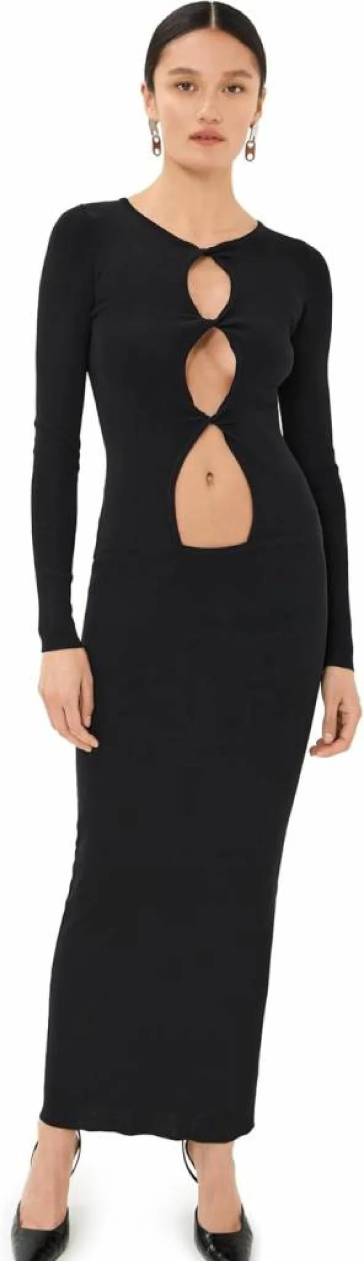 Lioness Women's Elegant Long Sleeve Maxi Dress for Homecoming and Special Occasions