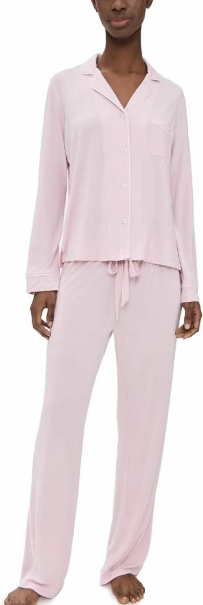 PJ Salvage Women's "You Are Loved" Susan G Komen Floral Print Pajama Set for Breast Cancer Awareness