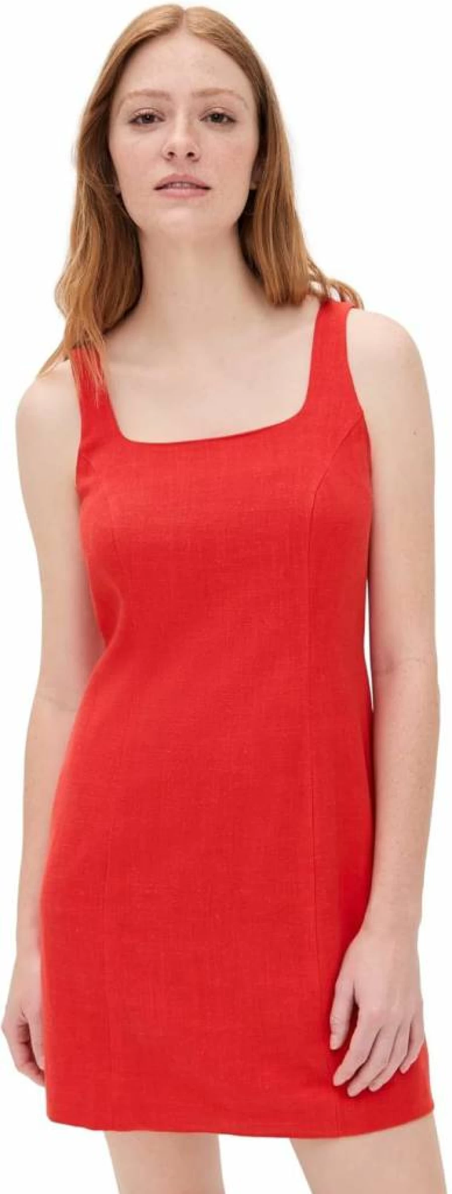 LNA Women's Mikala Linen Dress - Summer Boho Chic Maxi Dress