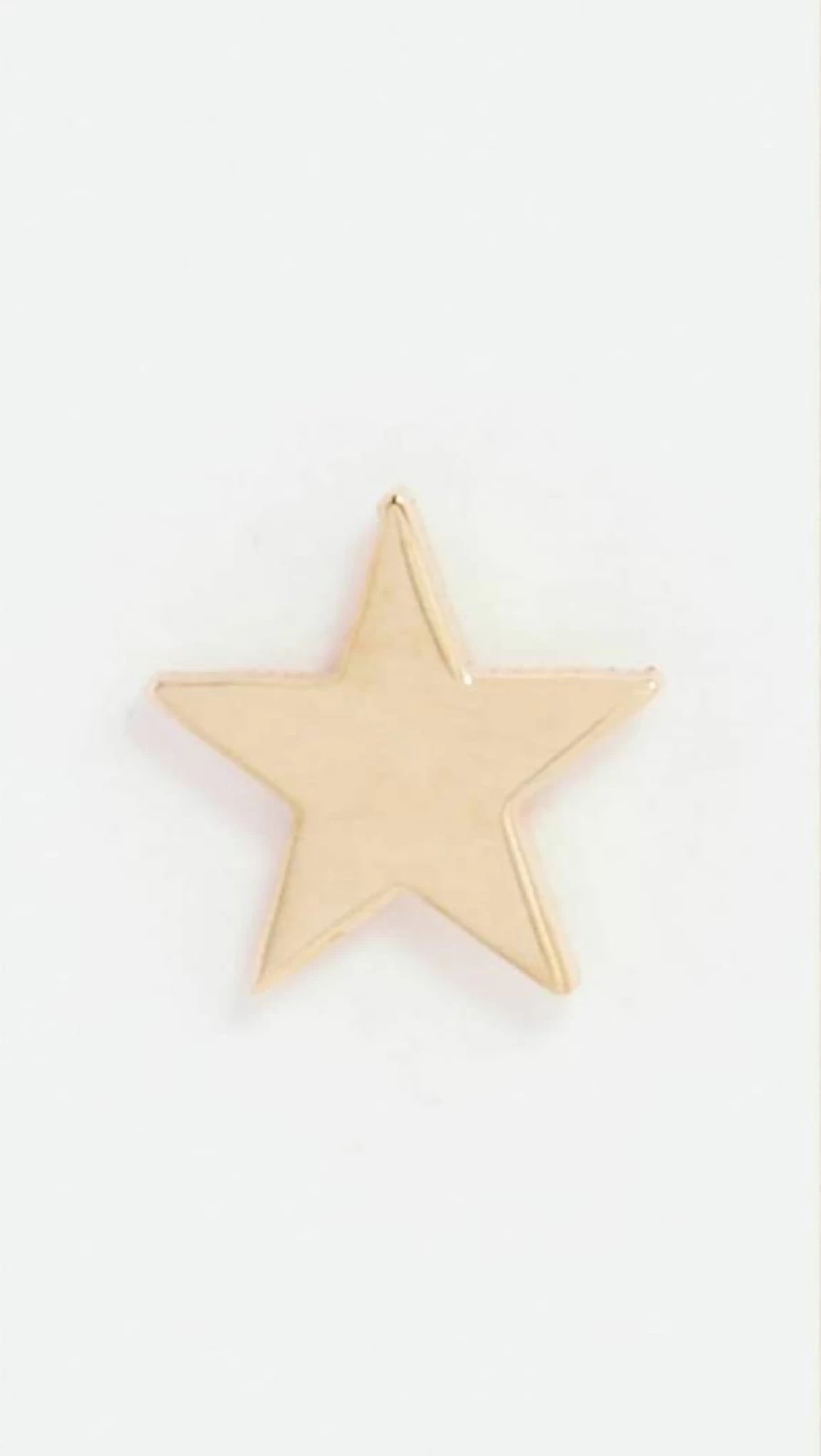 ZOE CHICCO 14K Gold Tiny Star Stud Earrings for Women - Minimalist Dainty Star Earrings