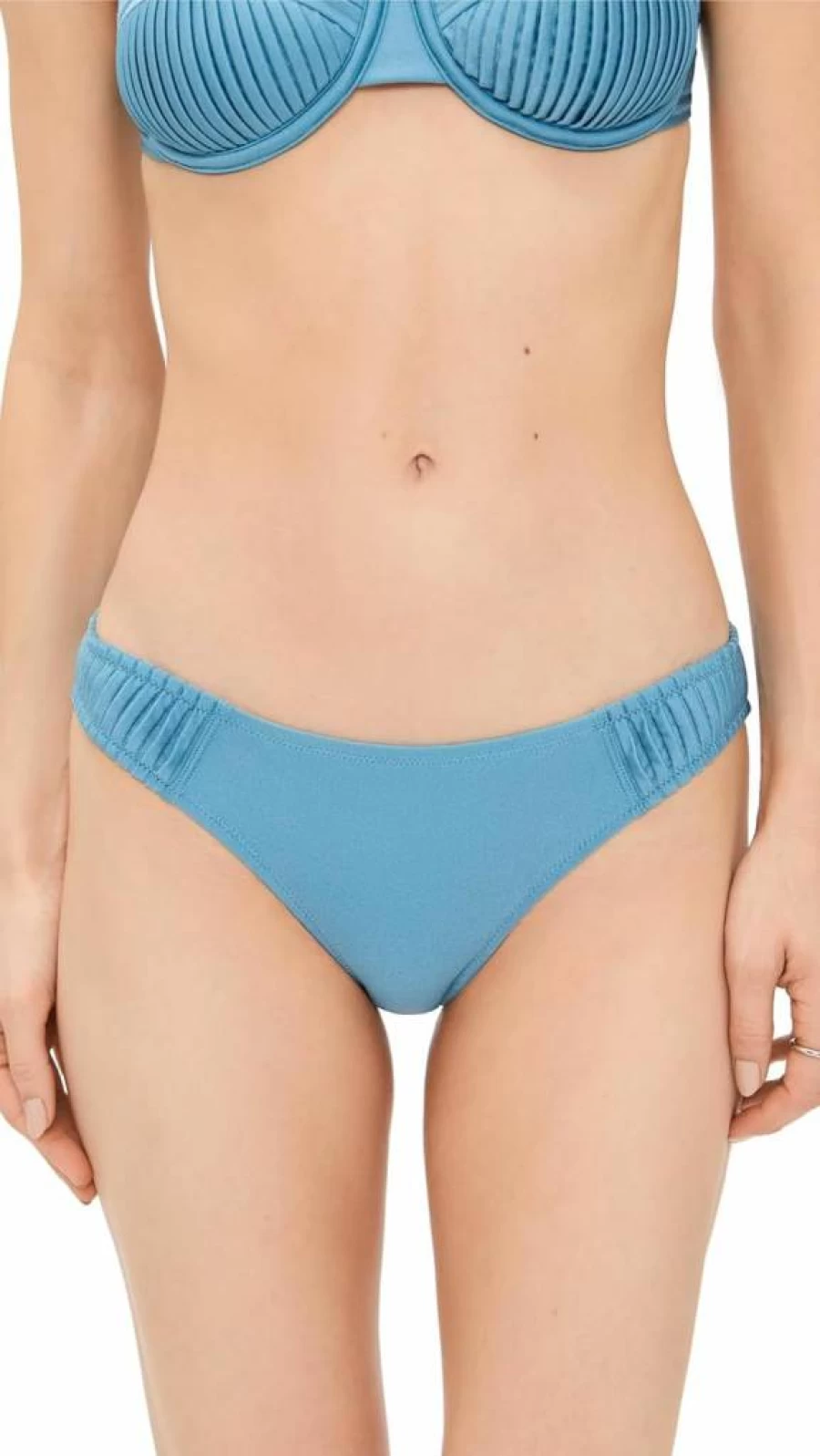 Solid & Striped Women's Solene High-Waisted Striped Swim Bottoms - Beachwear & Swimwear