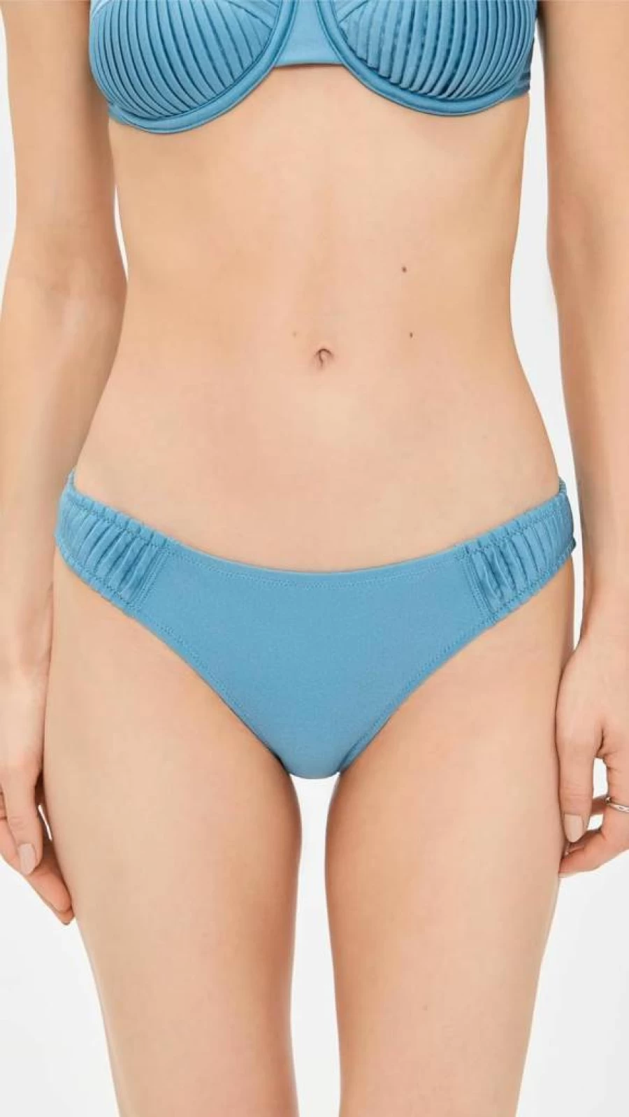 Solid & Striped Women's Solene High-Waisted Striped Swim Bottoms - Beachwear & Swimwear