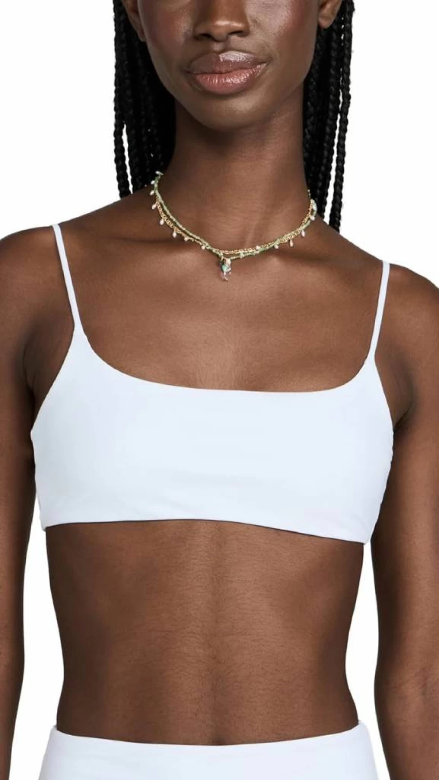 JADE Swim Women's Muse Scoop Bikini Top - Stylish Scoop Neck Swimwear