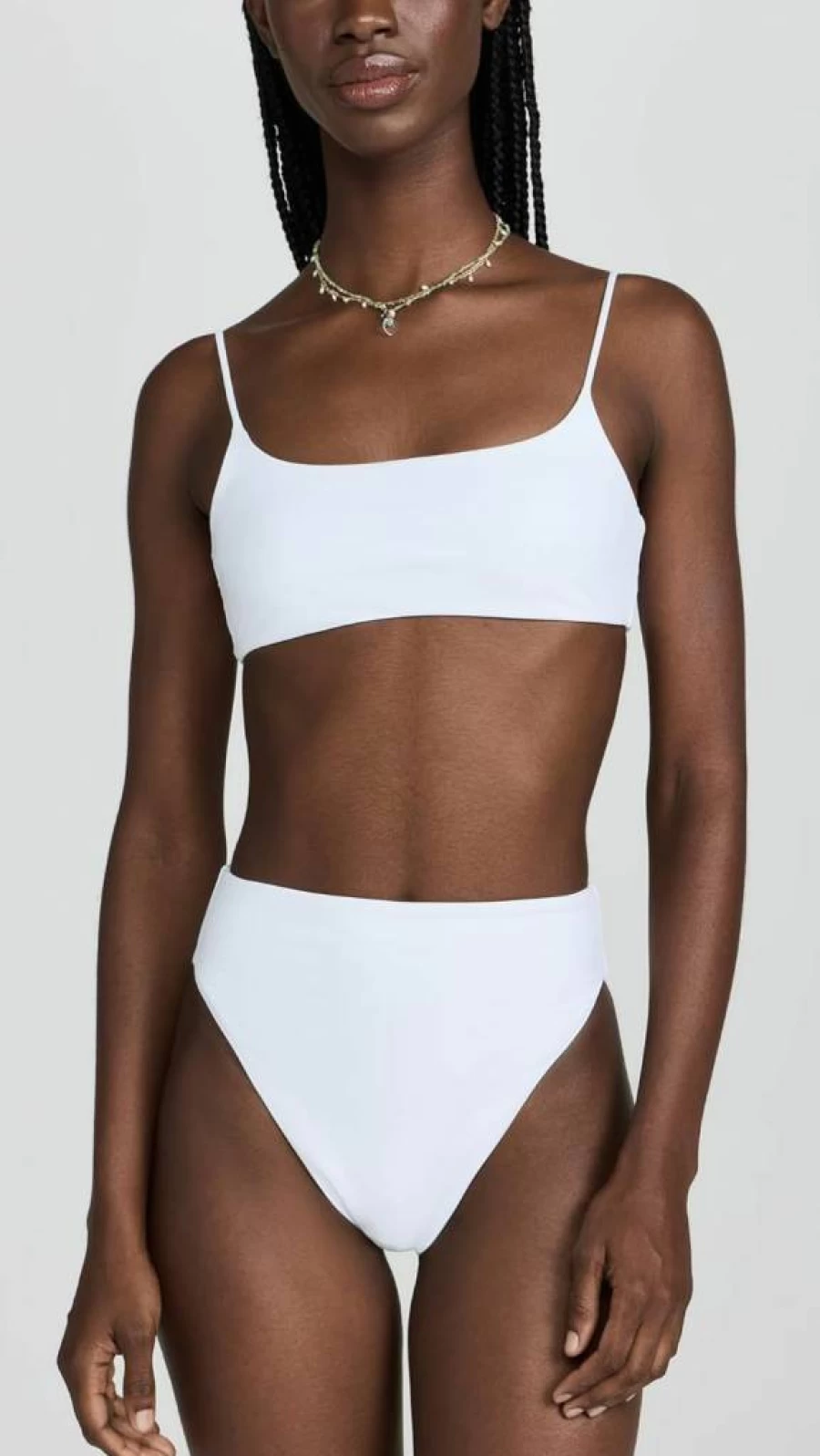 JADE Swim Women's Muse Scoop Bikini Top - Stylish Scoop Neck Swimwear