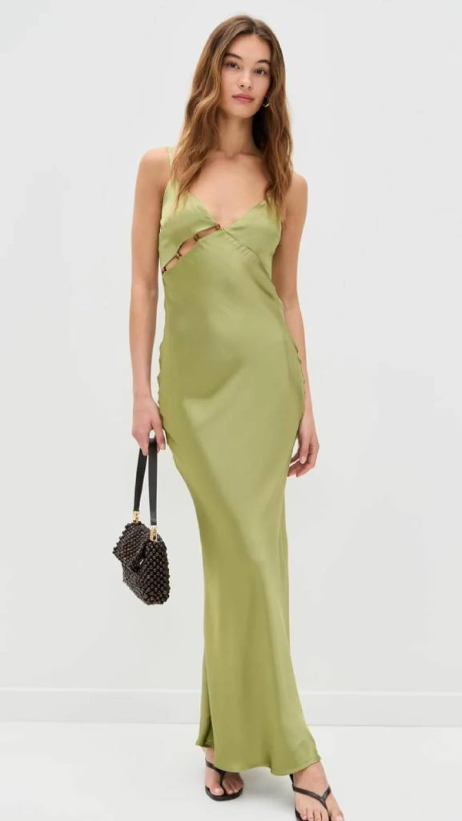MINKPINK Women's Olympia Beaded Dress - Elegant Party Gown with Sequins