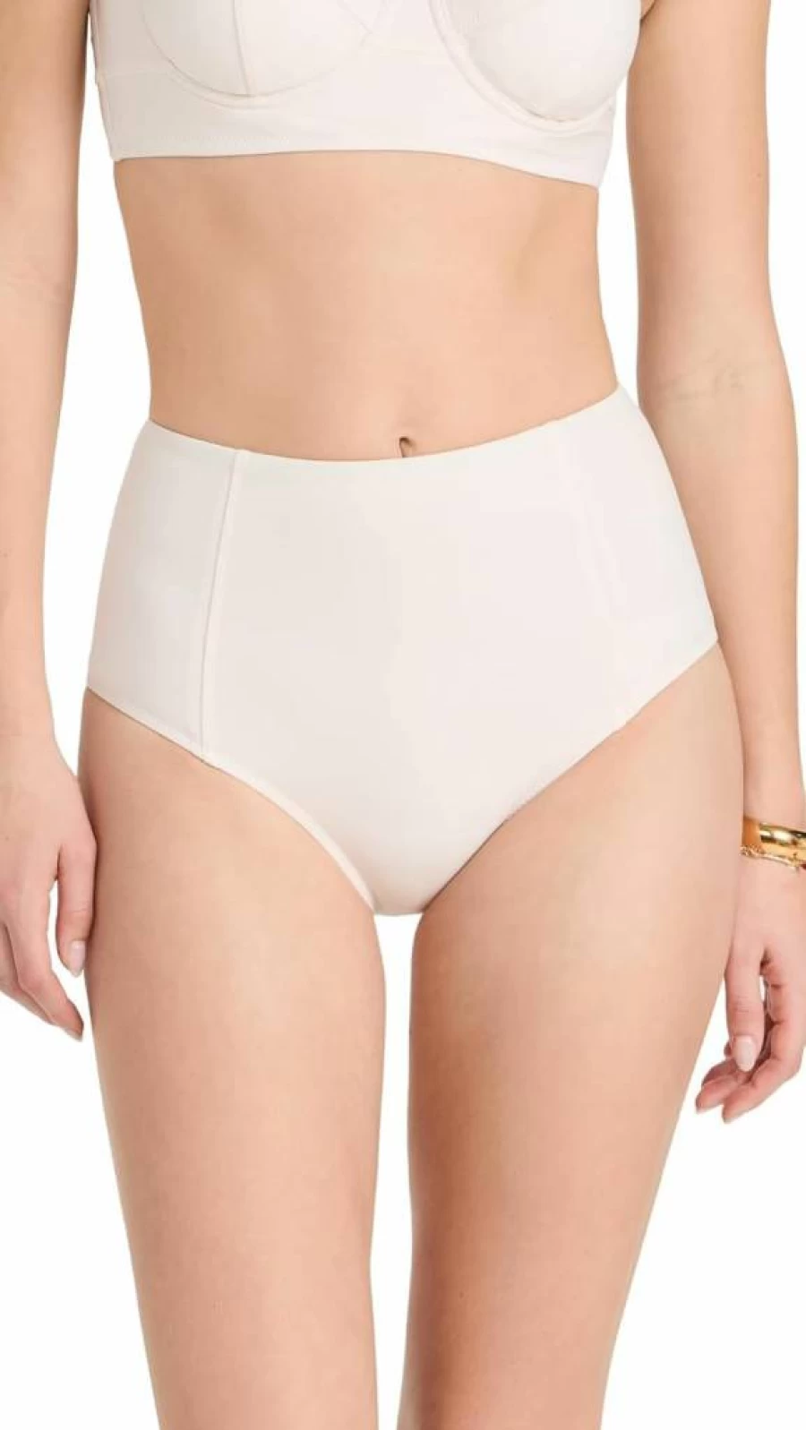 Ulla Johnson Zahara Women's Bikini Bottoms | Floral Print Swimwear | High-Waisted Beach Bottom