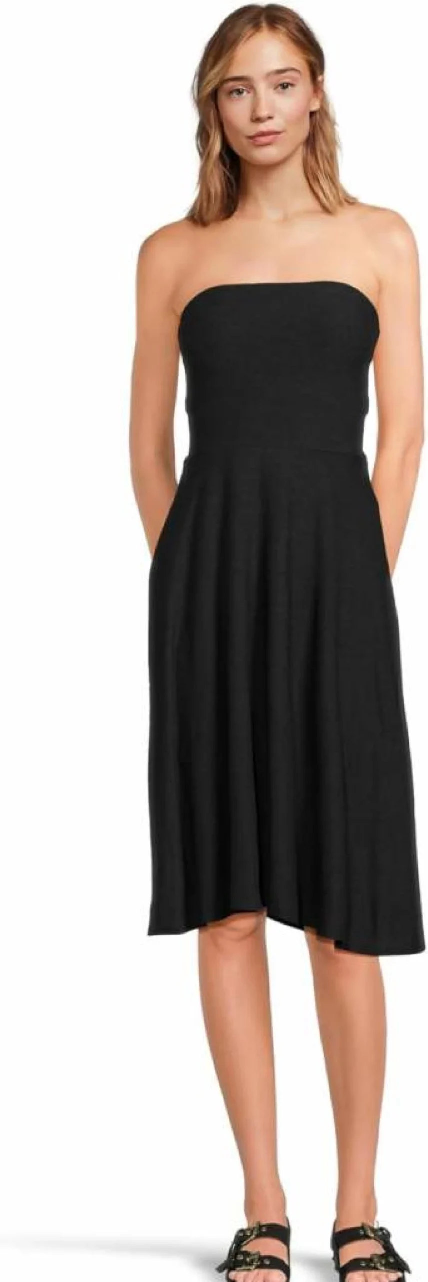 Beyond Yoga Women's Strapless Featherweight Dress - Comfortable & Styletic Yoga Apparel
