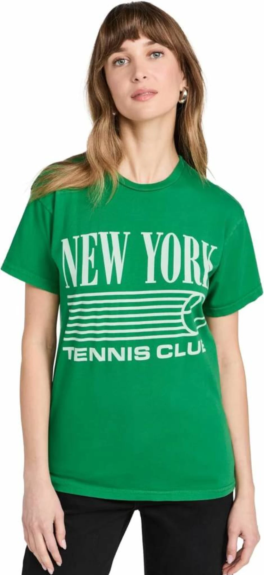 Original Retro Brand Women's Vintage New York Tennis Tee - Classic Retro Style T-Shirt
