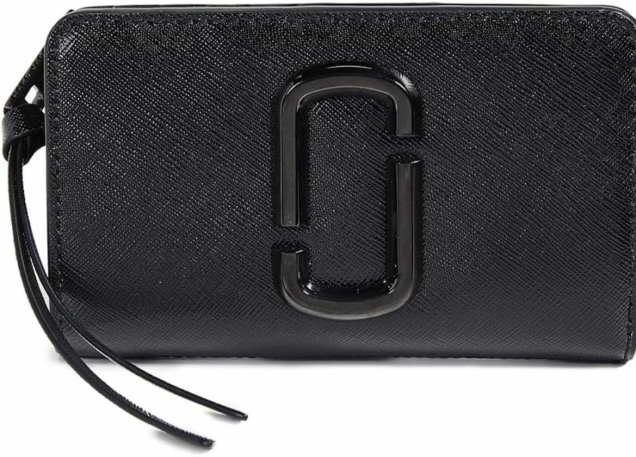 Marc Jacobs Women's The Utility Snapshot Slim Bifold Wallet - Stylish & Compact Designer Wallet for Women