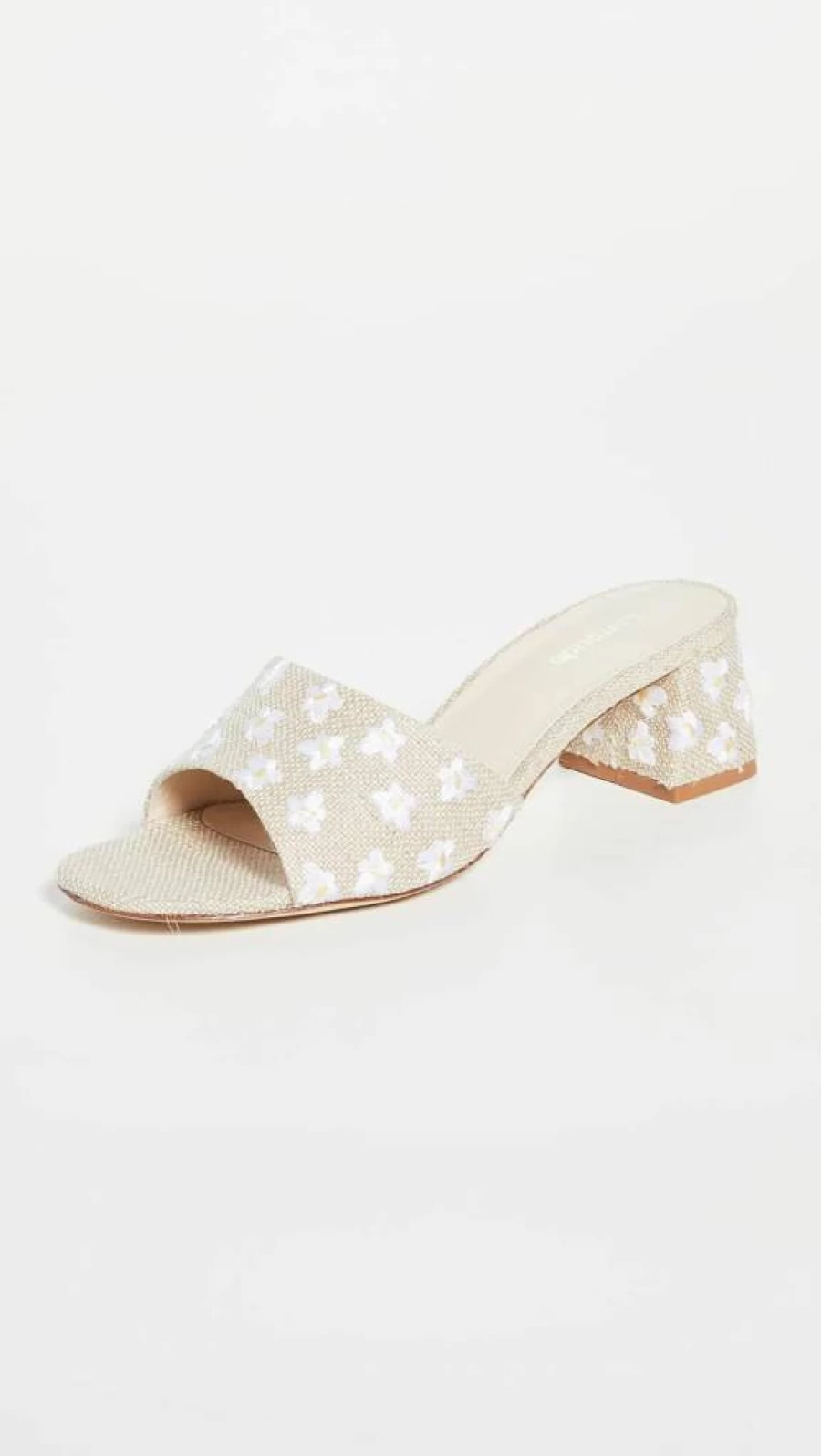 Larroude Brigitte Women's Block Heel Sandals – Stylish Comfortable Summer Footwear