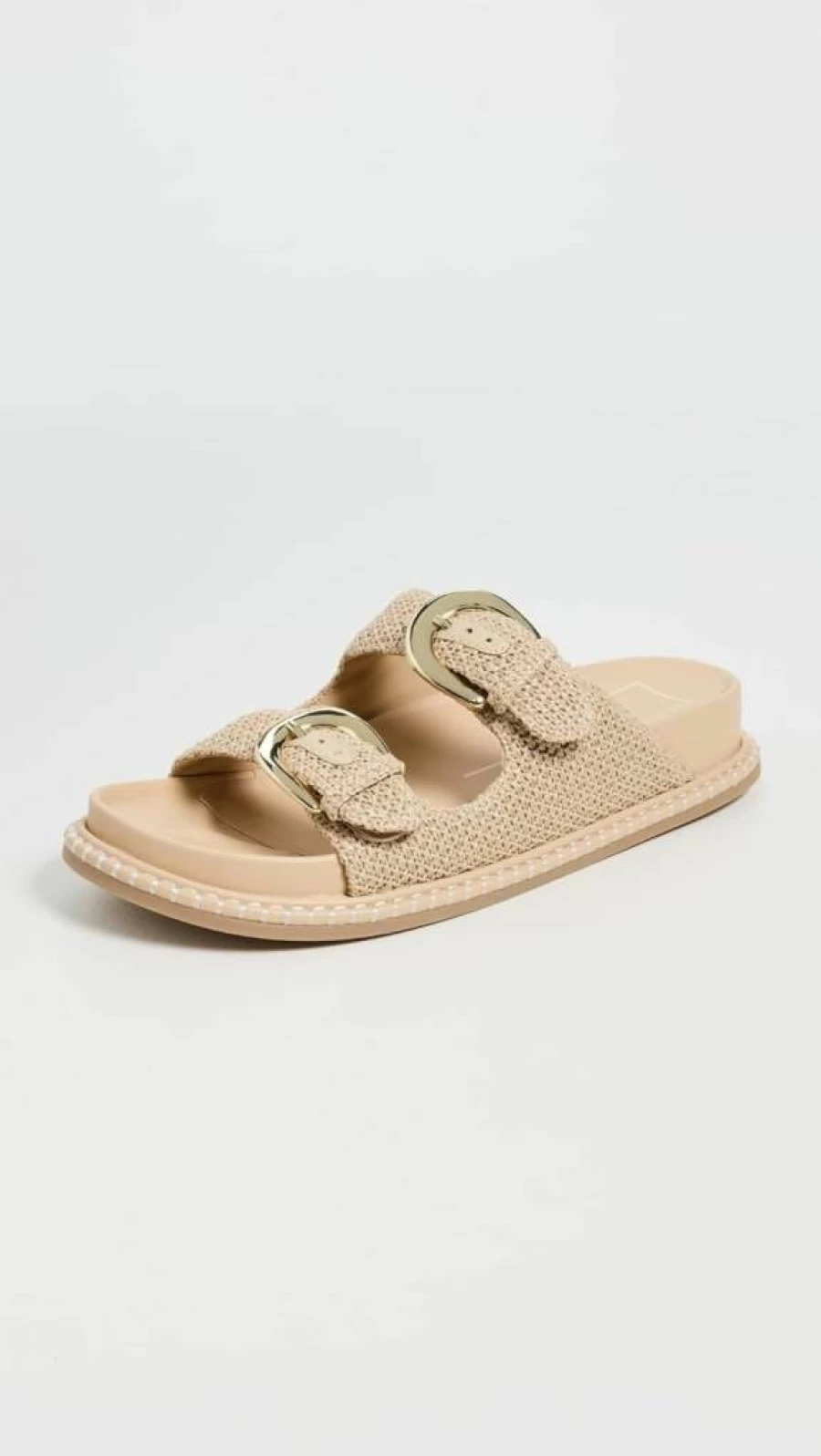 Dolce Vita Women's Shauny Flat Sandal - Comfortable Casual Summer Slide Sandals for Women