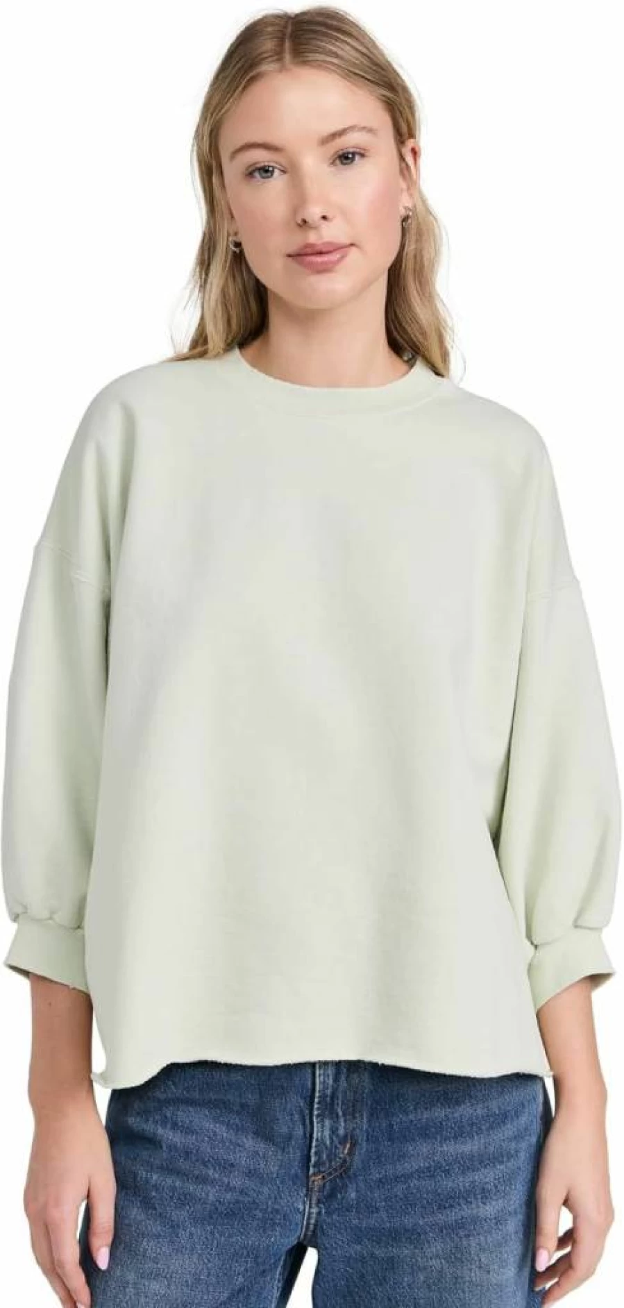 Rachel Comey Women's Fond Crewneck Sweatshirt - Soft Casual Pullover Top
