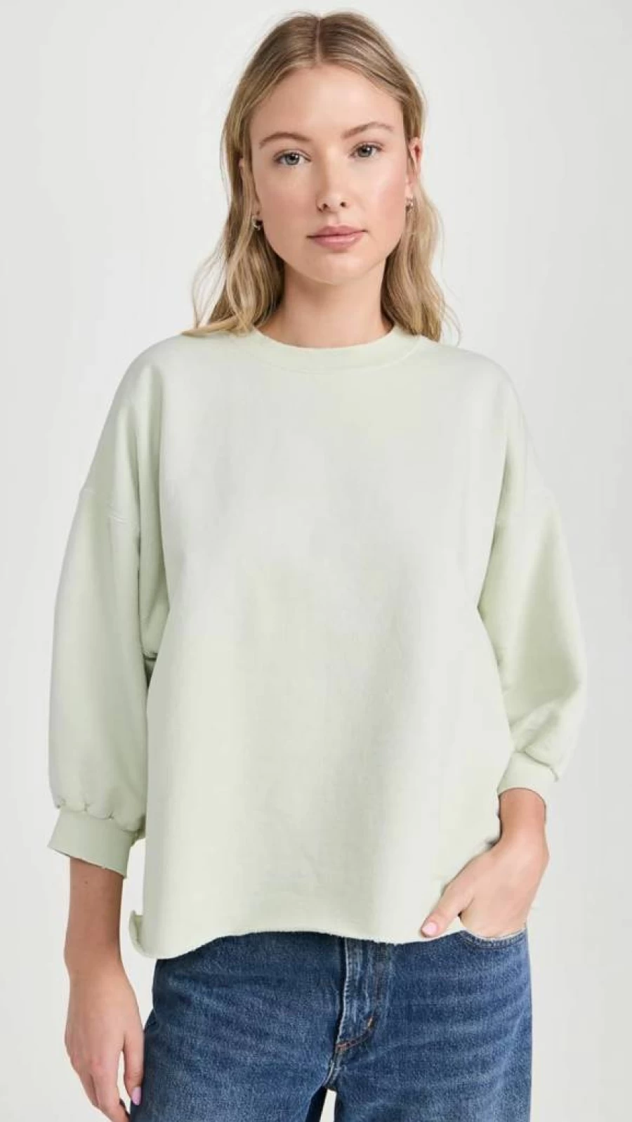 Rachel Comey Women's Fond Crewneck Sweatshirt - Soft Casual Pullover Top
