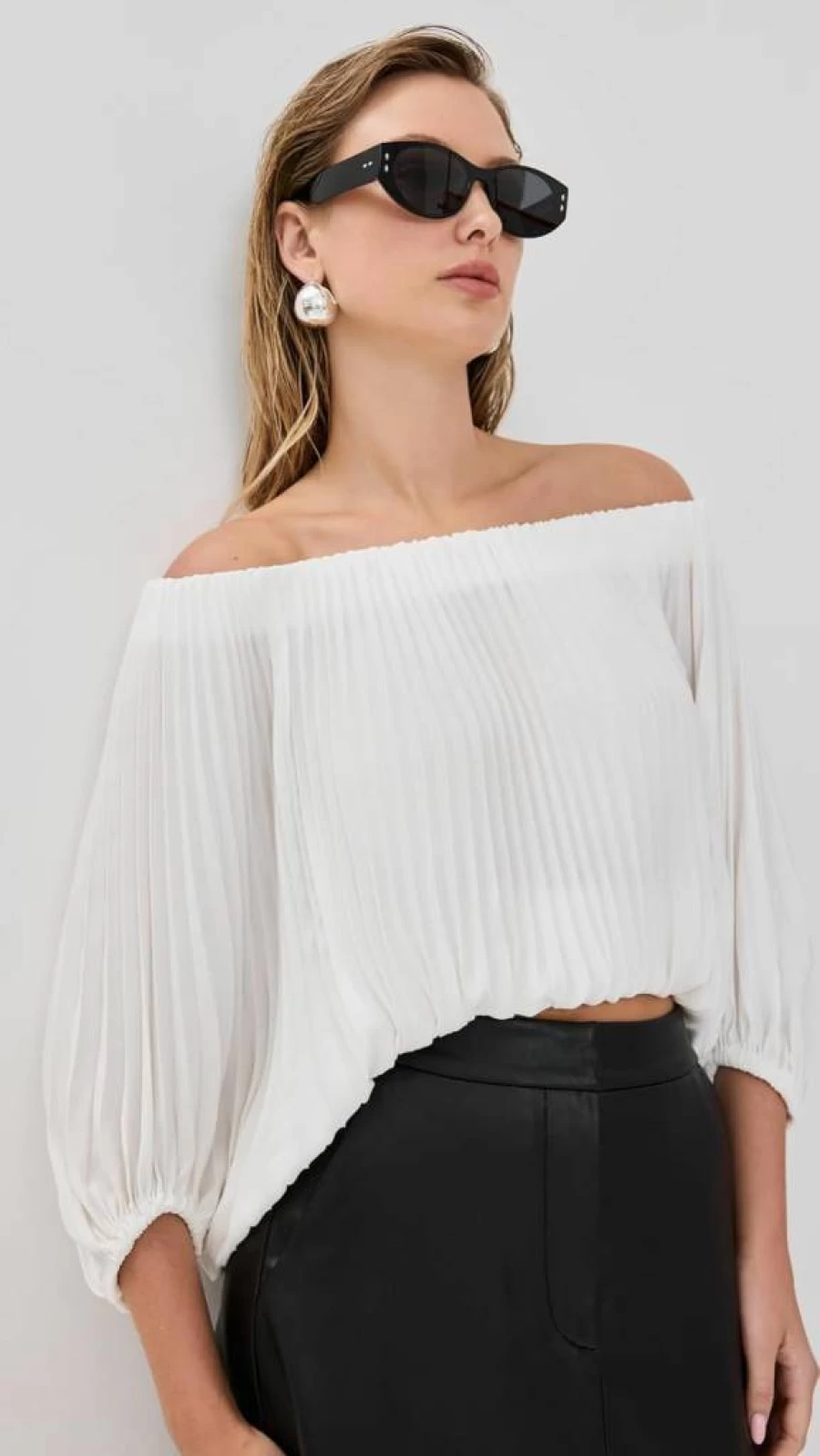 ALC Women's Sienna Blouse - Elegant Casual Tops for Women