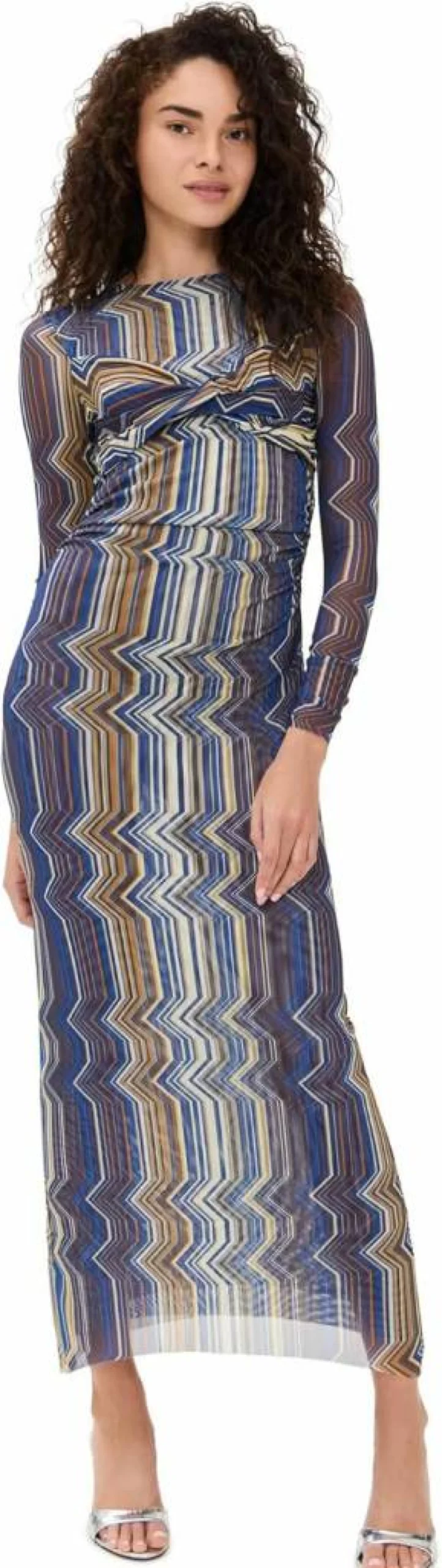 Misa Women's Idris Elegant Flowy Dress for Casual and Evening Wear