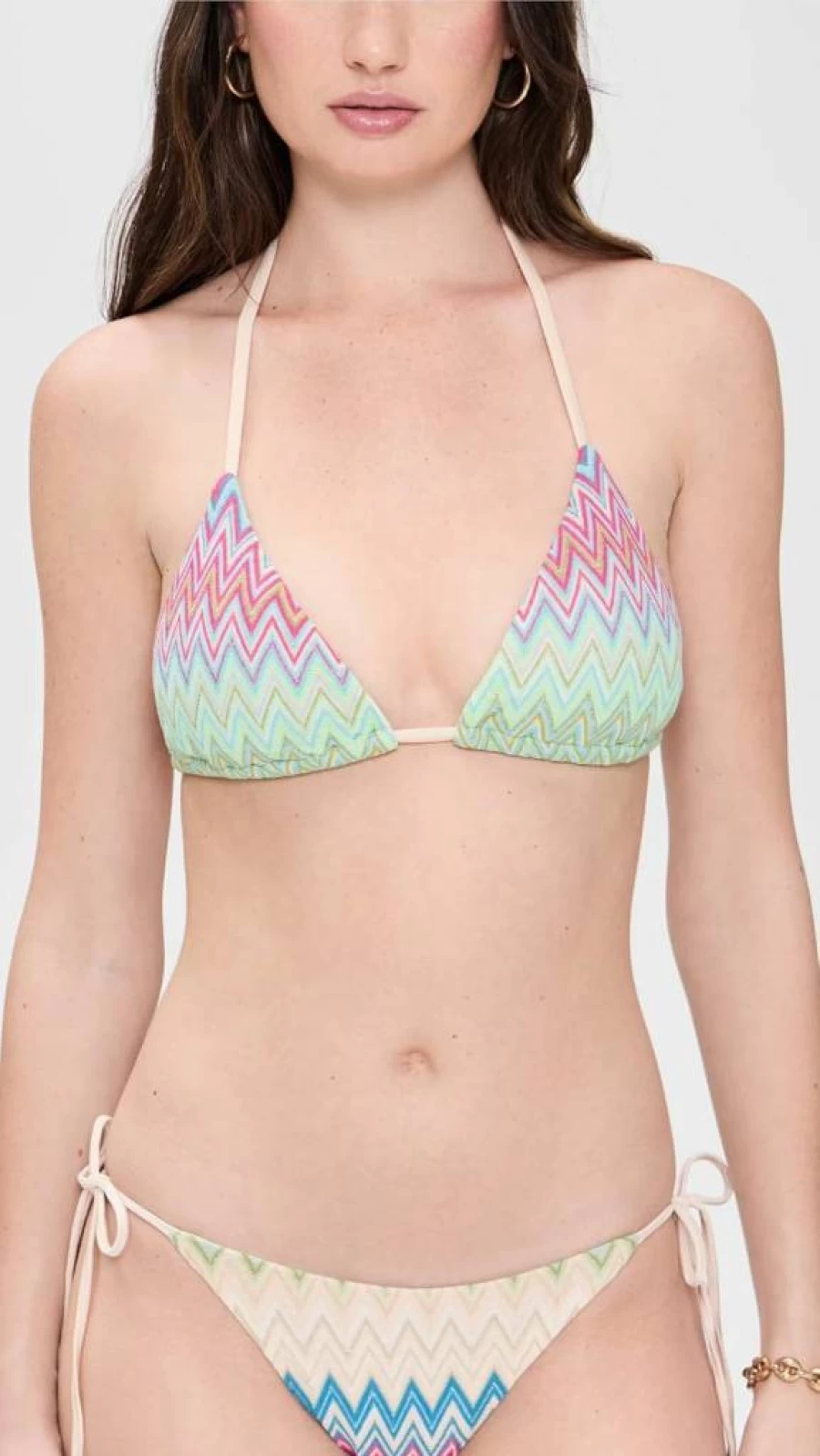 PQ Swim Women's Triangle Bikini Top - Sexy Summer Swimwear for Women