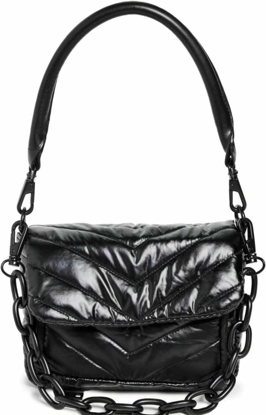 Think Royln Women's Mini Muse Crossbody Bag - Pearl Black, One Size, Stylish & Compact Purse for Everyday Use