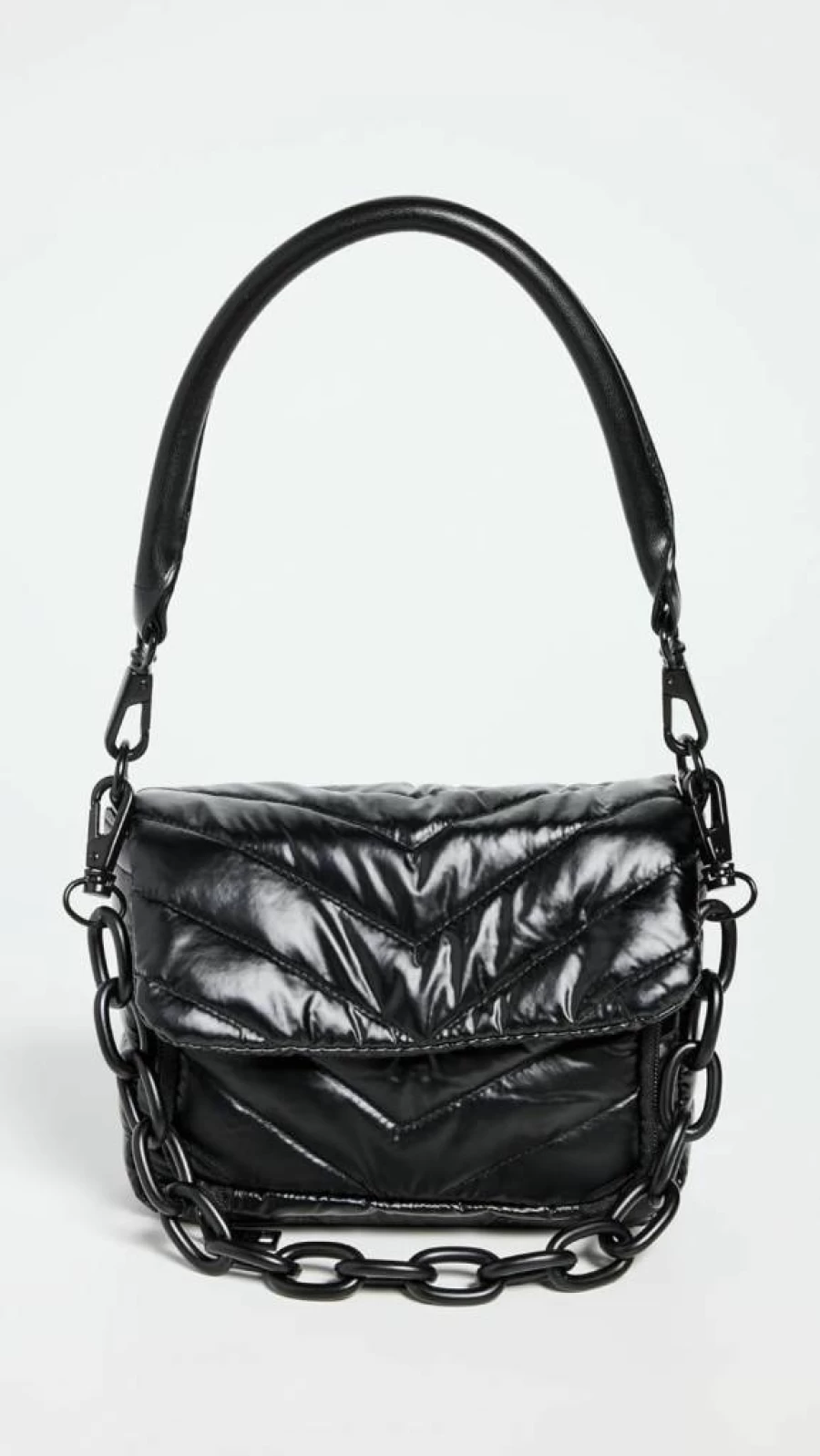 Think Royln Women's Mini Muse Crossbody Bag - Pearl Black, One Size, Stylish & Compact Purse for Everyday Use
