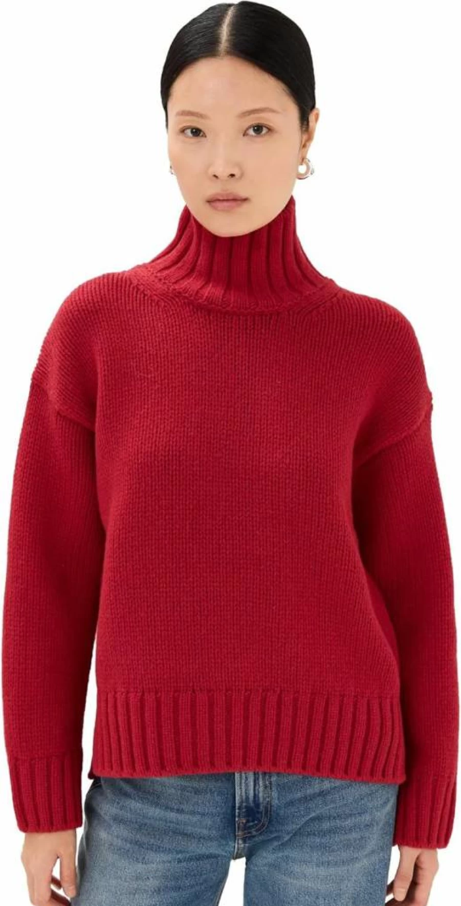 Closed Women's Roll Neck Long Sleeve Top