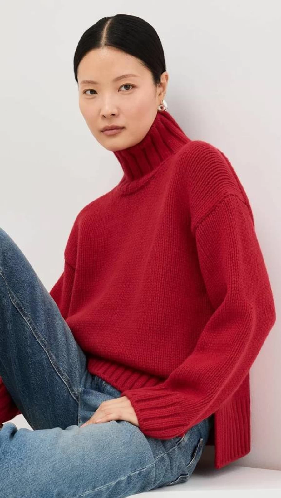 Closed Women's Roll Neck Long Sleeve Top