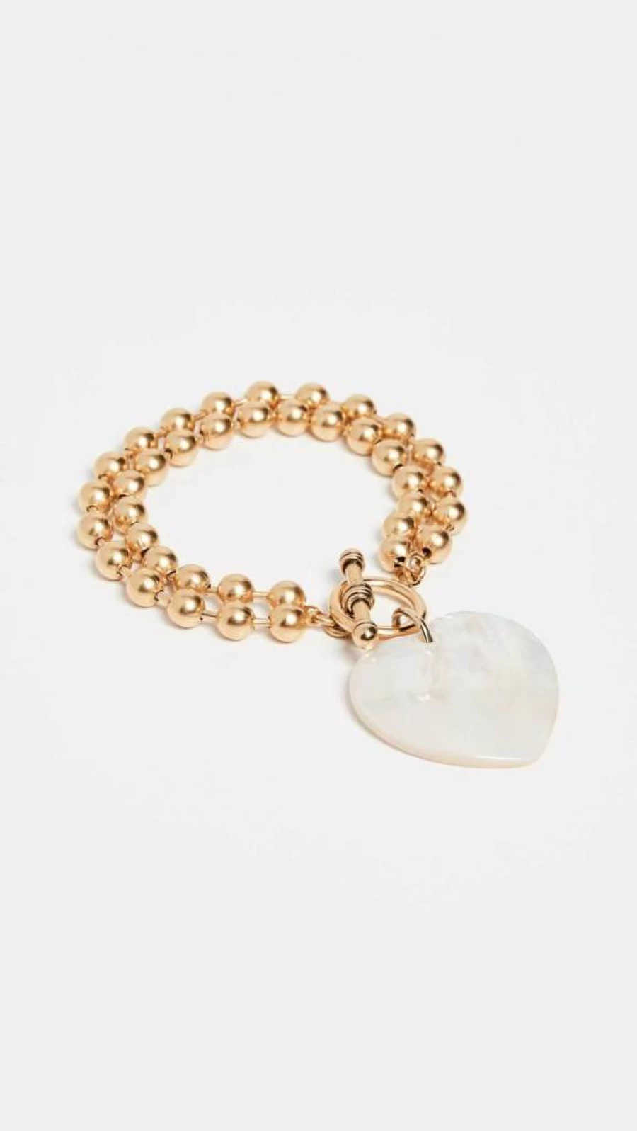 Brinker & Eliza Women's Heart On Your Sleeve Charm Bracelet - Elegant Gift for Her