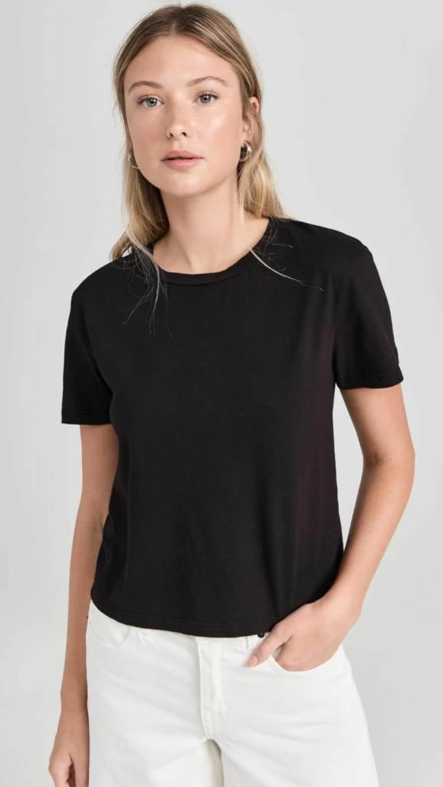 Stateside Women's Cloud Jersey Crew T-Shirt | Soft & Comfortable Casual Tee