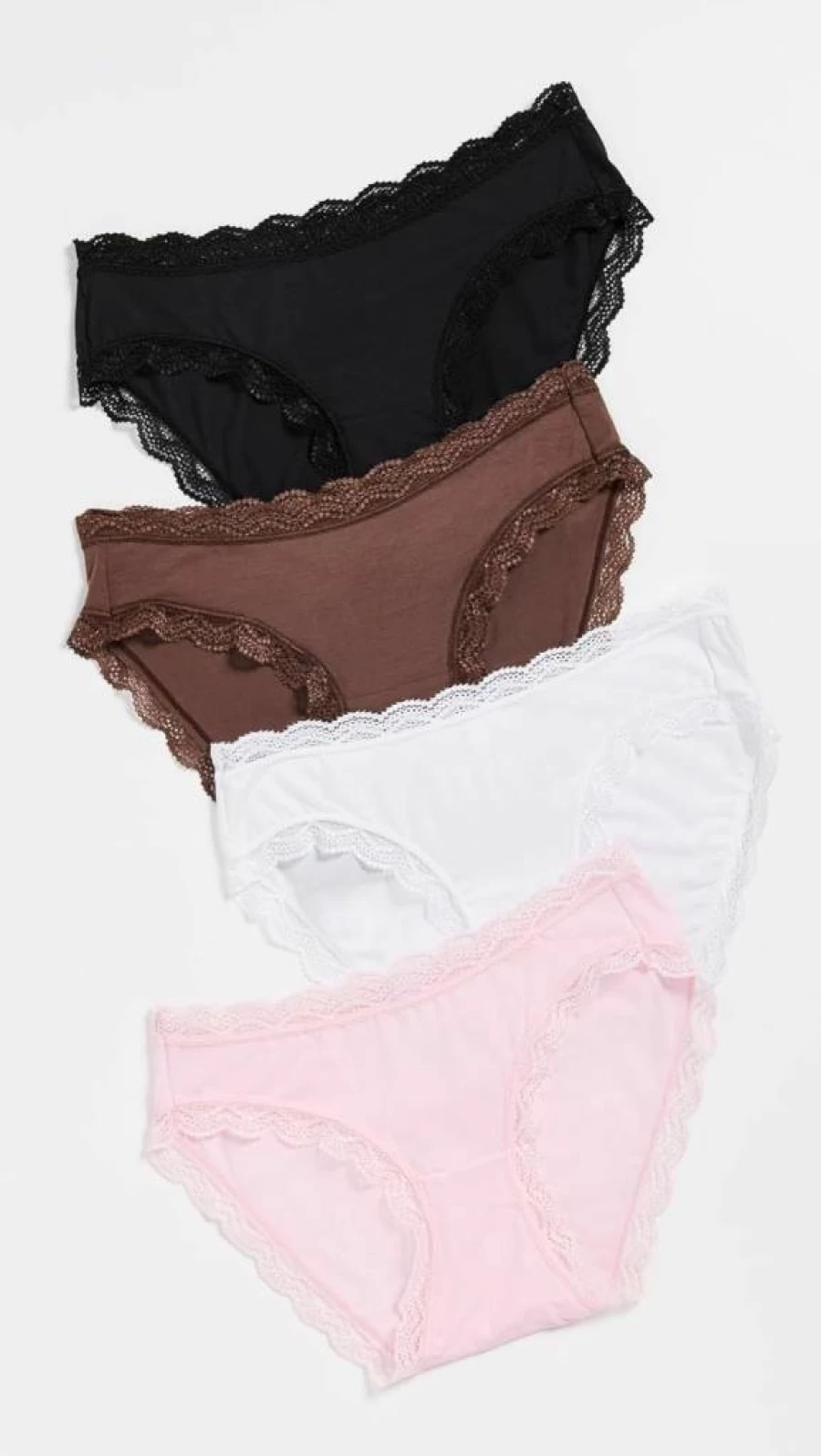 Stripe & Stare Women's 4-Pack Original Cotton Knickers | Comfortable Everyday Underwear