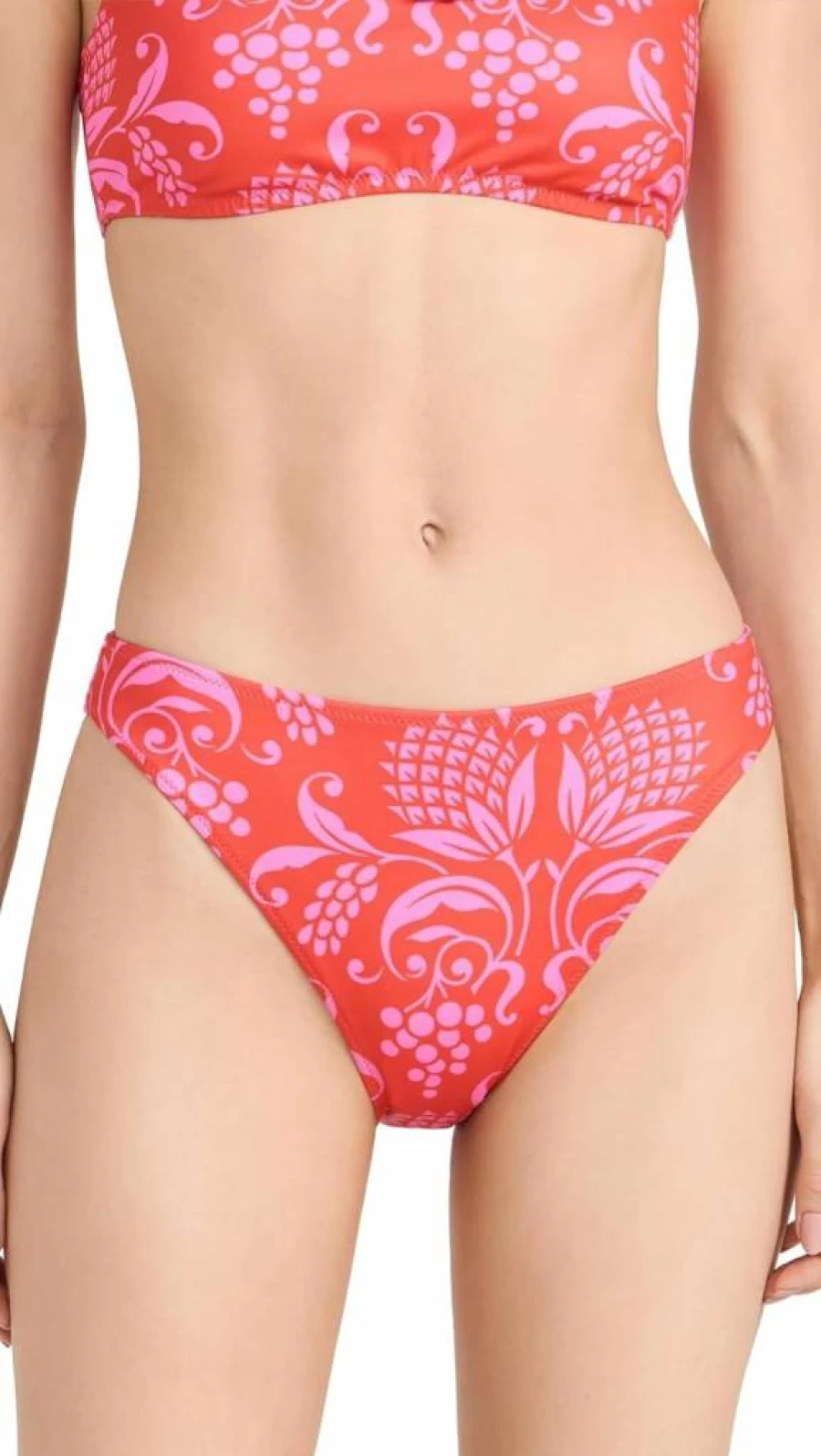 Rhode Women's Kiki Bikini Bottoms - High-Waisted Swimwear for Women