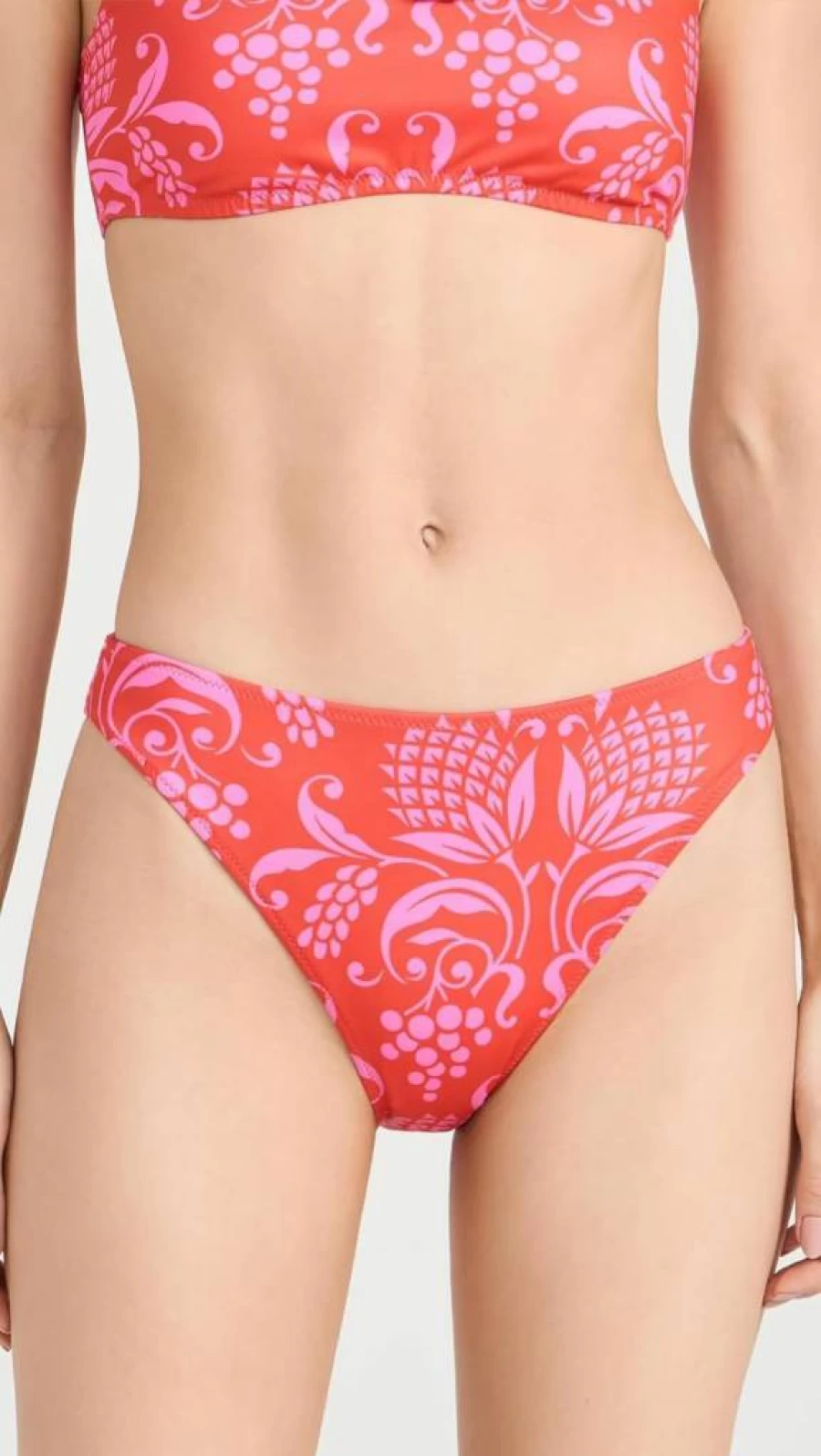 Rhode Women's Kiki Bikini Bottoms - High-Waisted Swimwear for Women