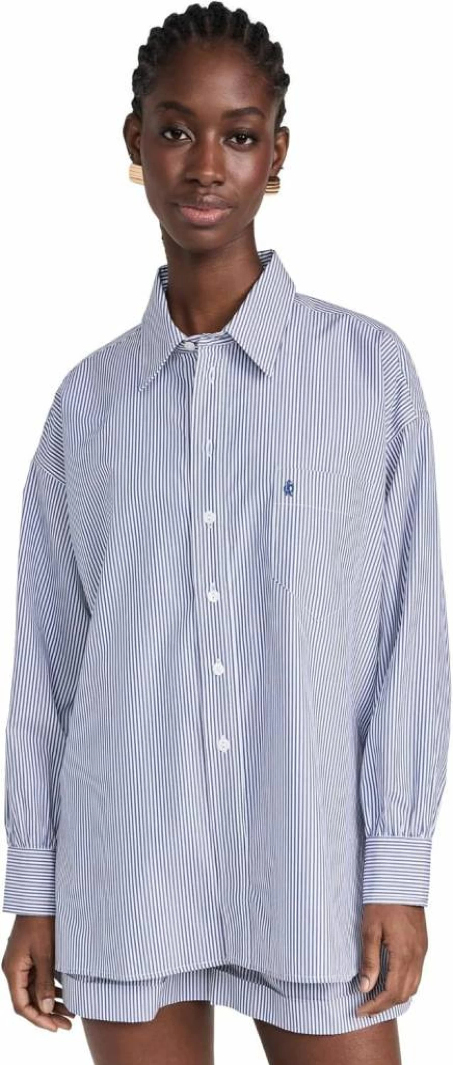 Suzie Kondi Women's Oversized Kappa Shirt - Stylish Loose Fit Casual Top for Women