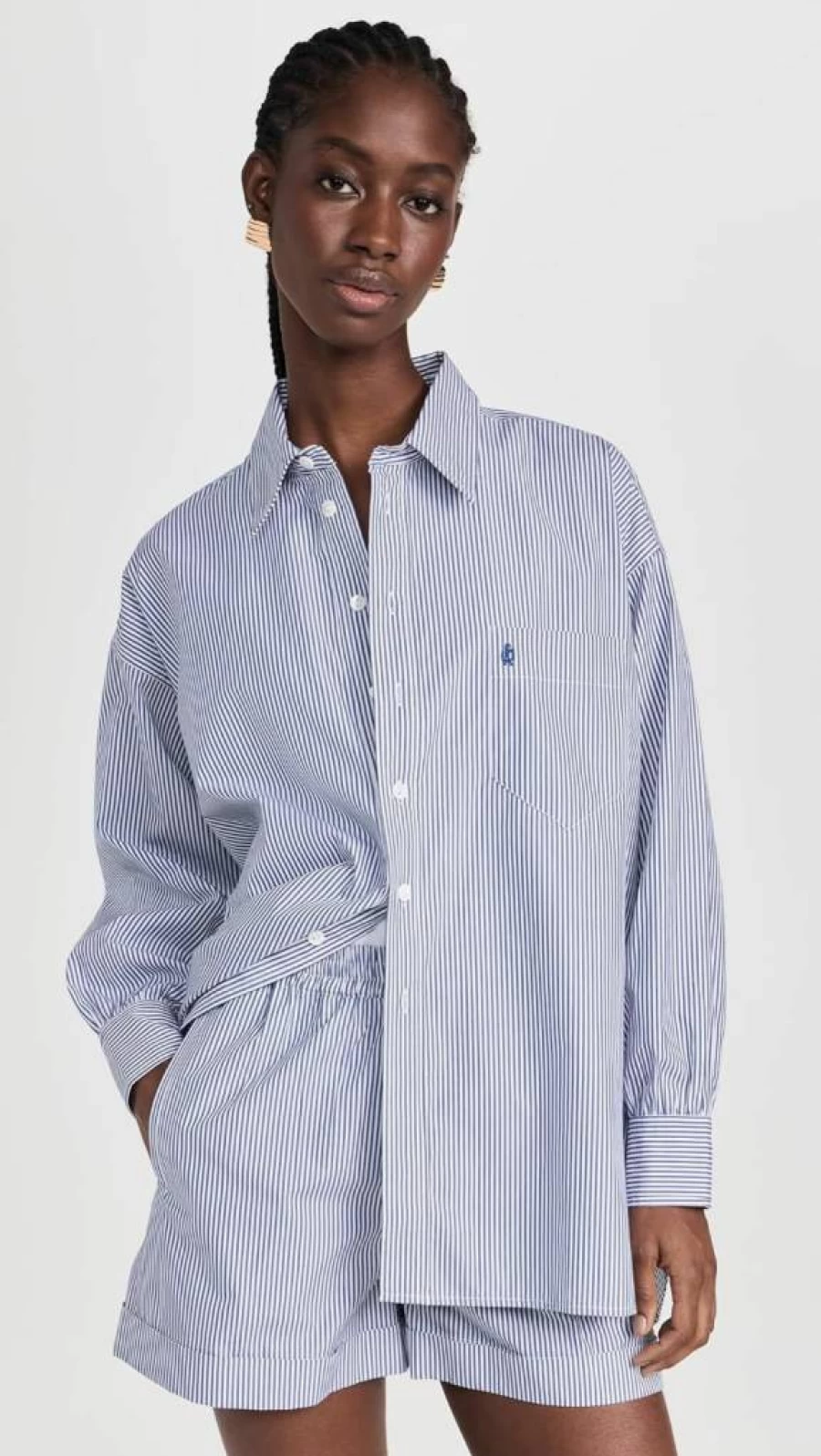 Suzie Kondi Women's Oversized Kappa Shirt - Stylish Loose Fit Casual Top for Women