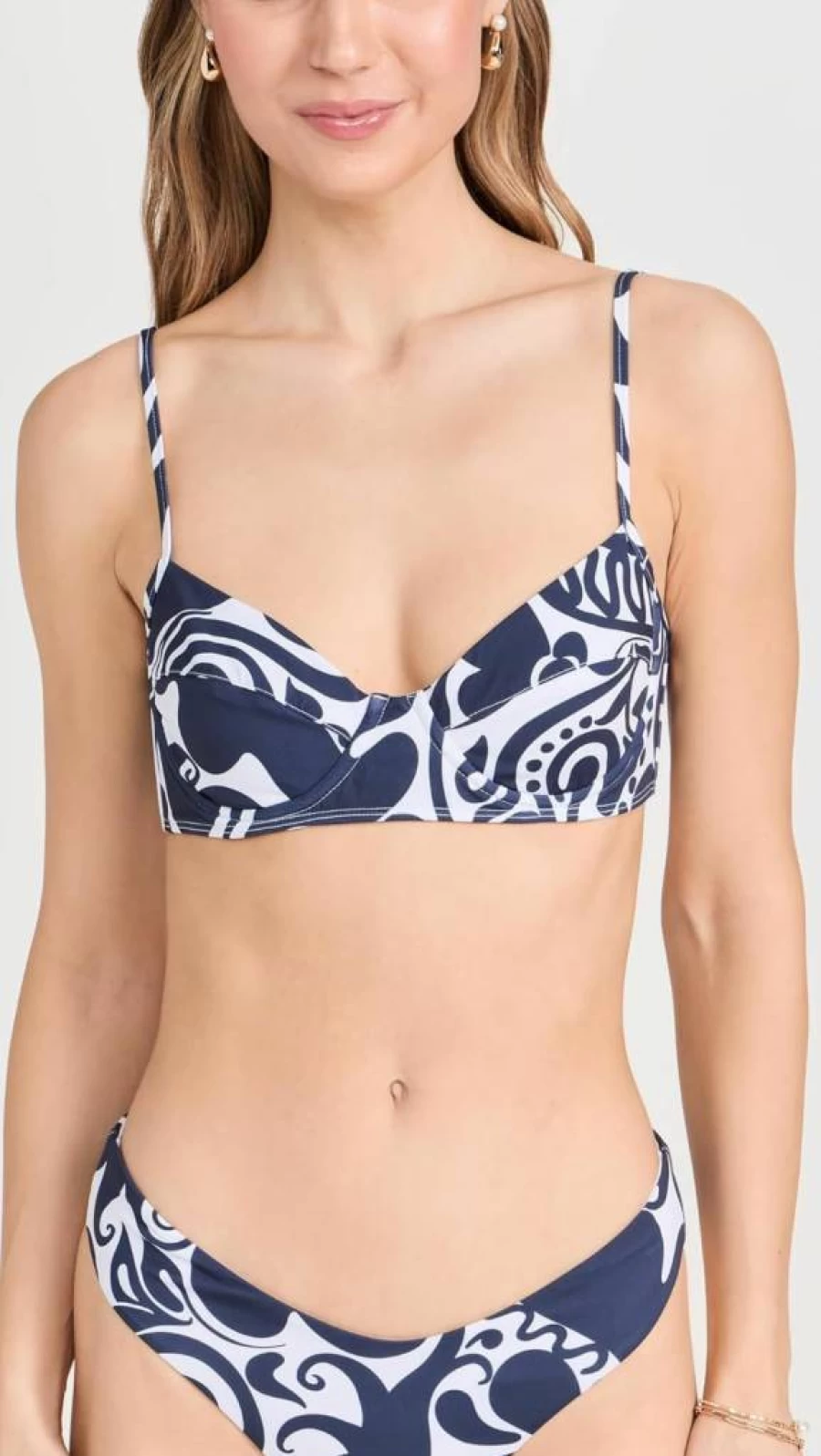 Mara Hoffman Women's Lua Bikini Top | Stylish Swimwear for Women | Premium Beachwear